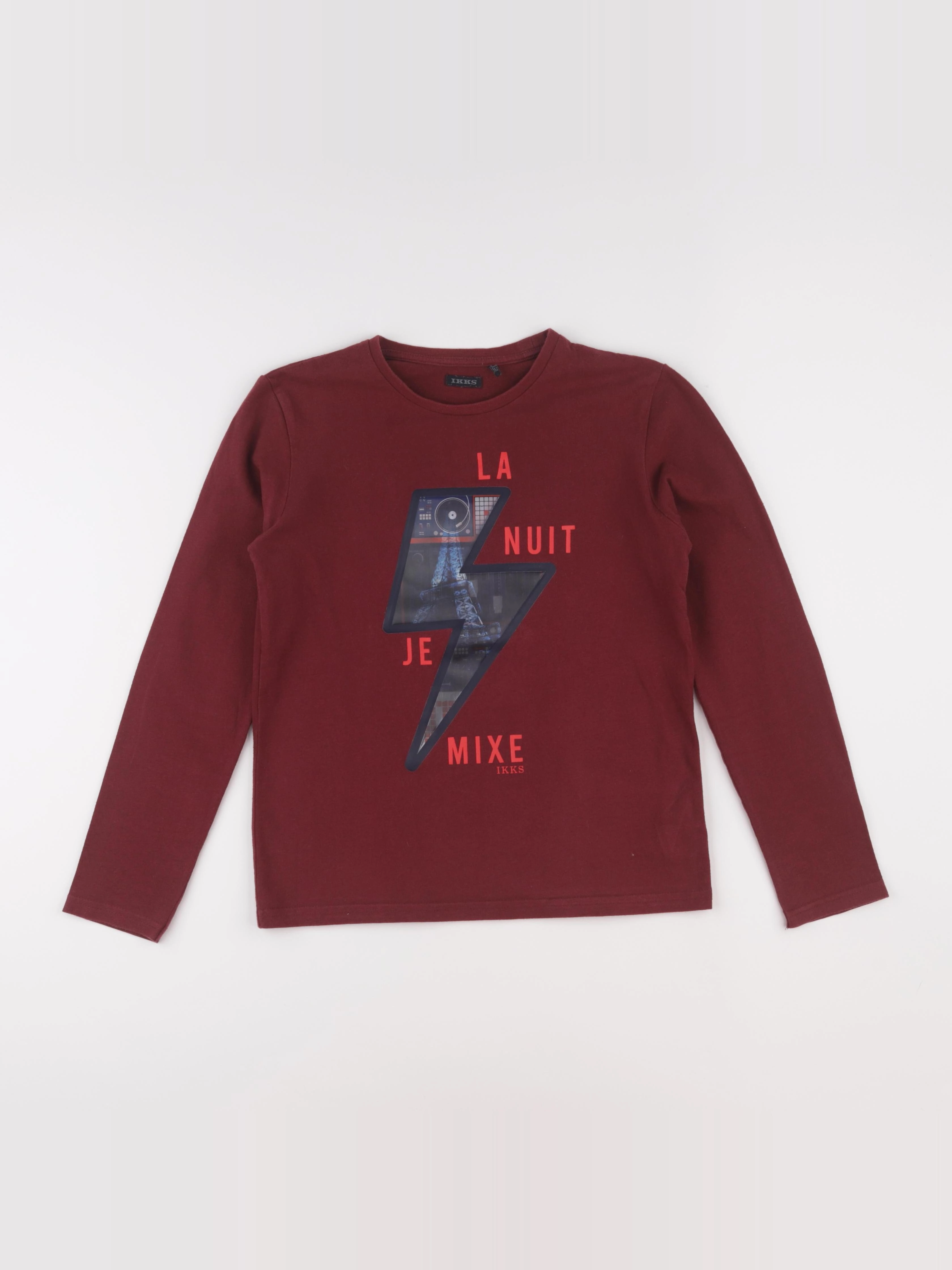 IKKS - tee-shirt rouge - 12 ans