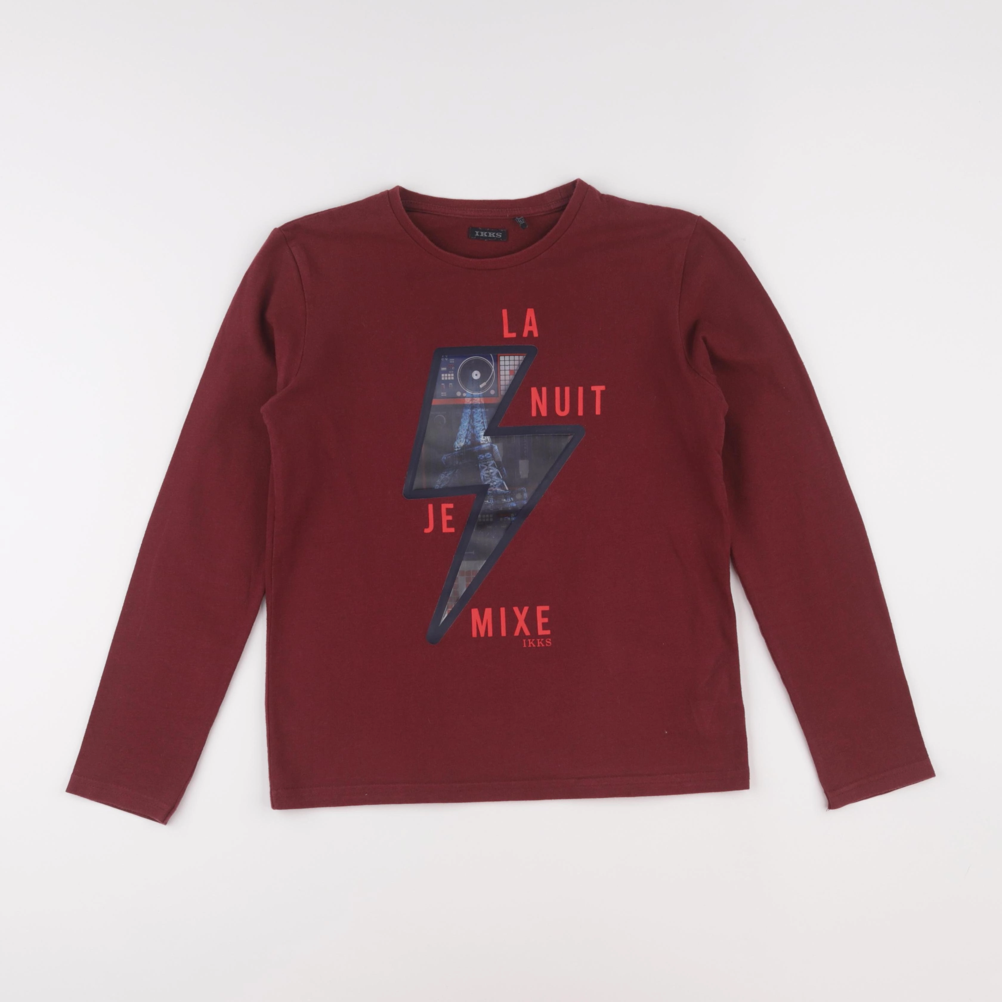 IKKS - tee-shirt rouge - 12 ans