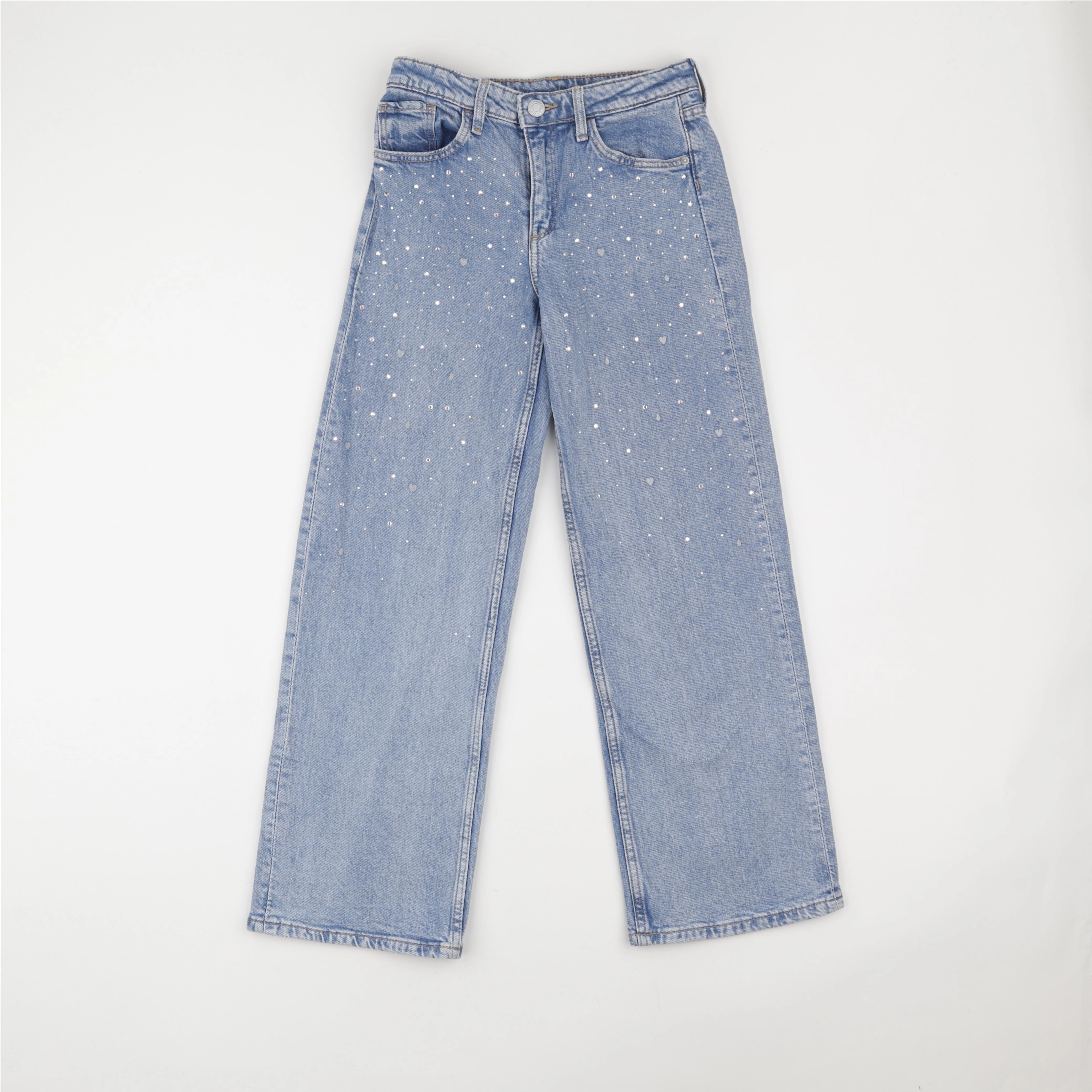 H&M - jean bleu - 9/10 ans