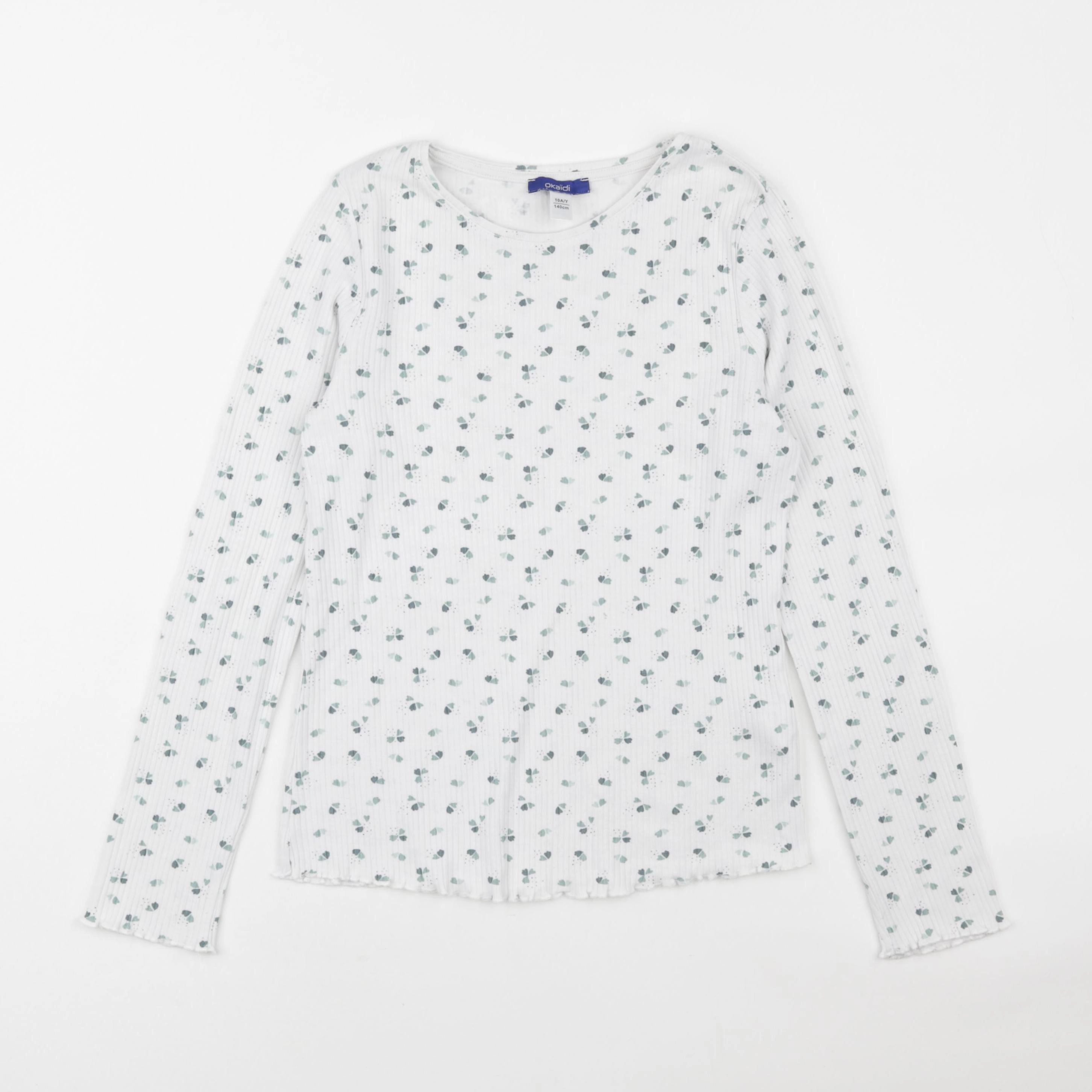 Okaidi - tee-shirt blanc - 10 ans