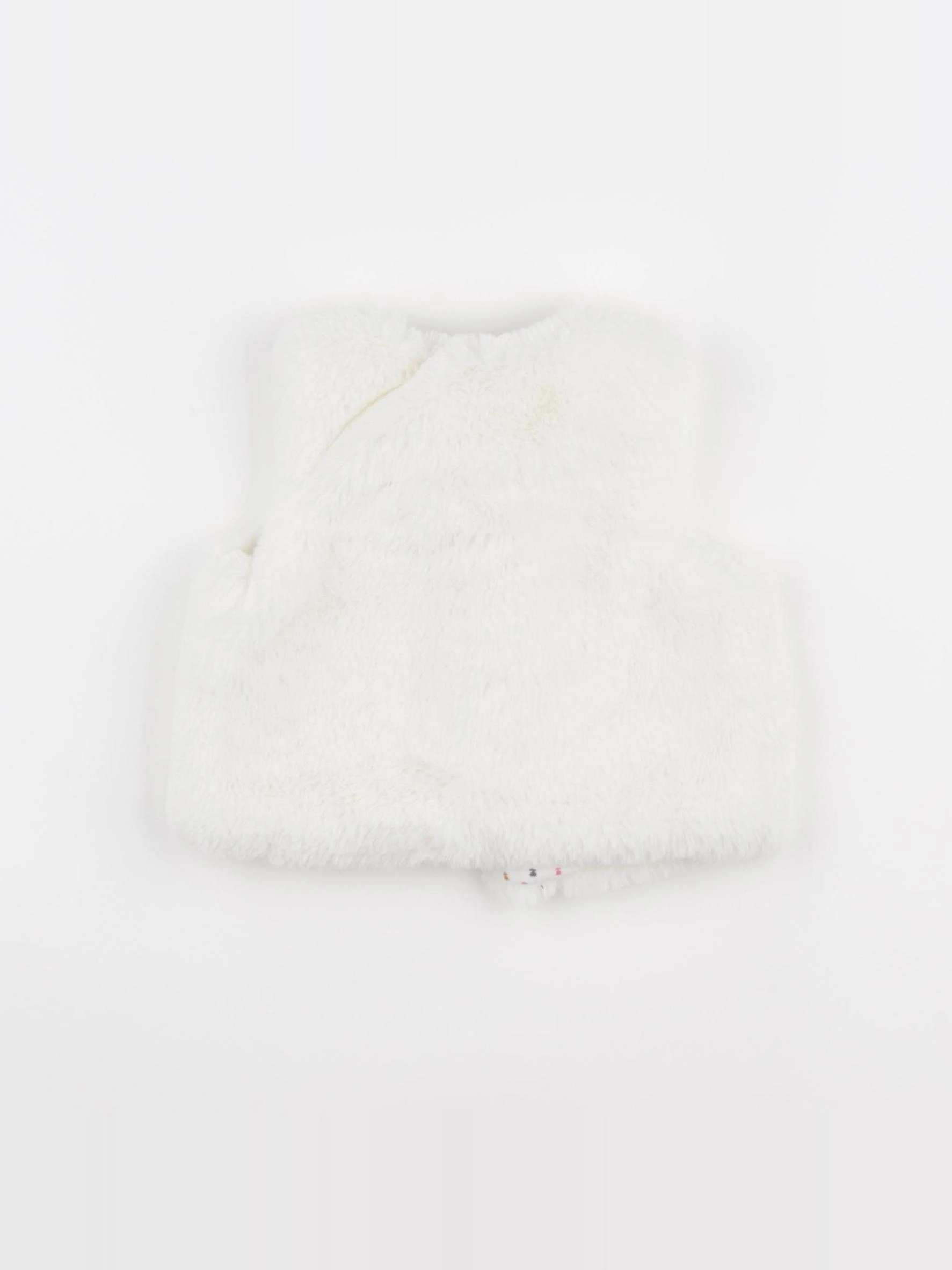 Boutchou - gilet blanc - 6 mois