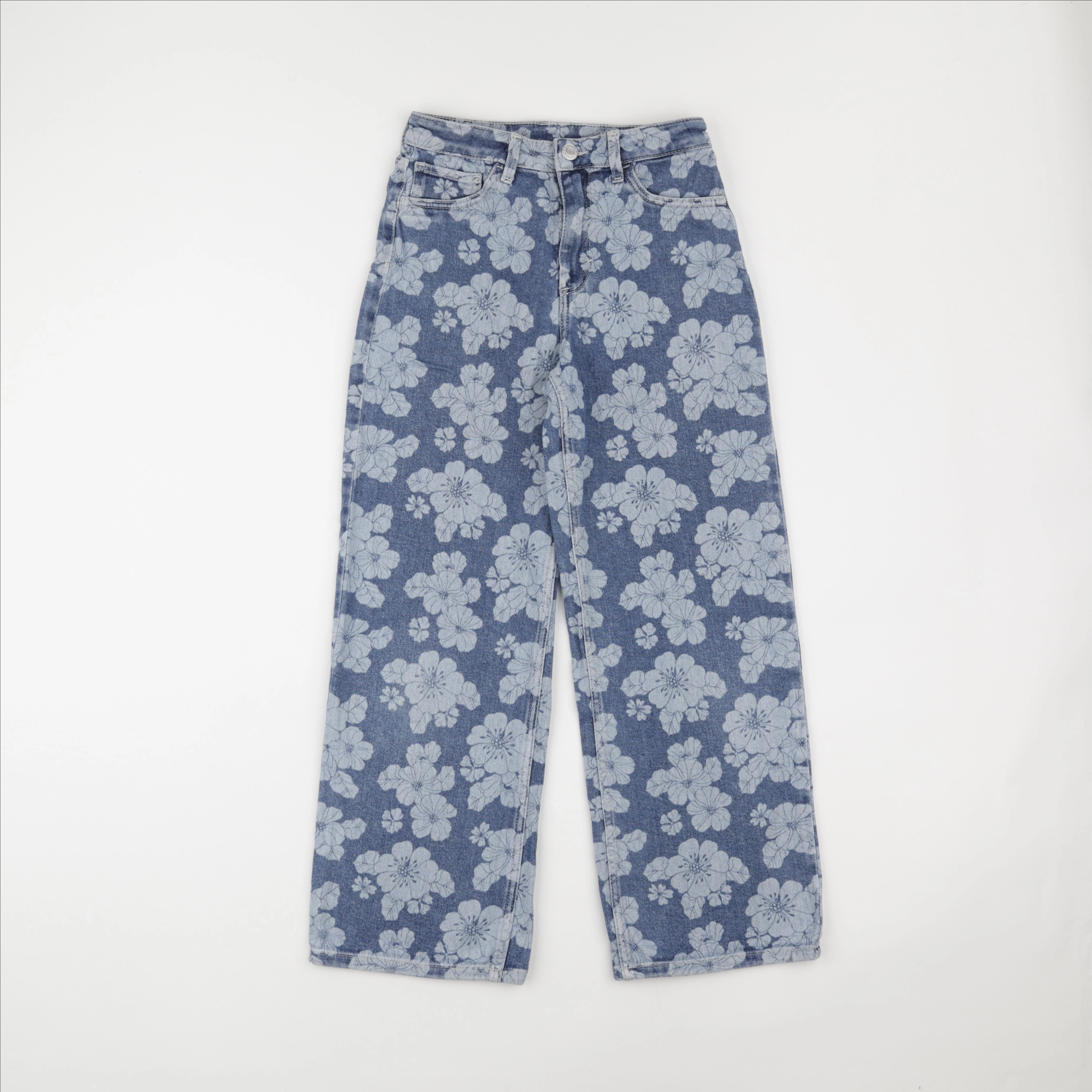 H&M - jean bleu - 9/10 ans