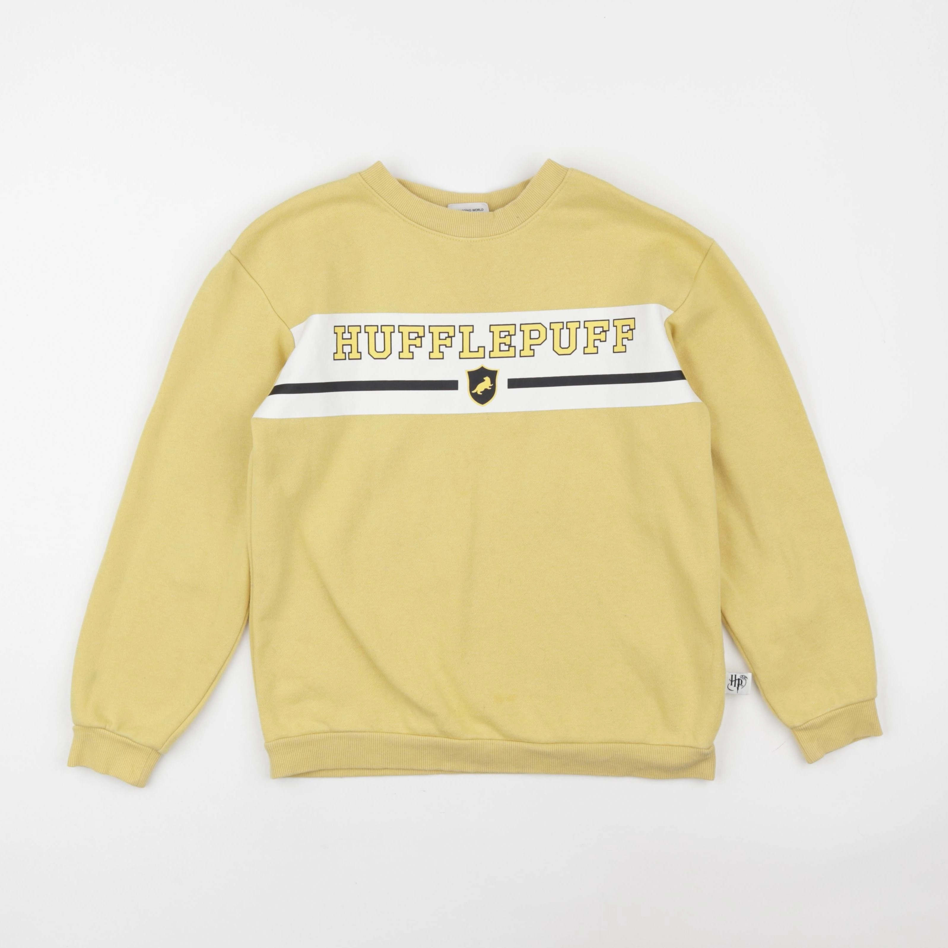 H&M - sweat jaune - 8/10 ans