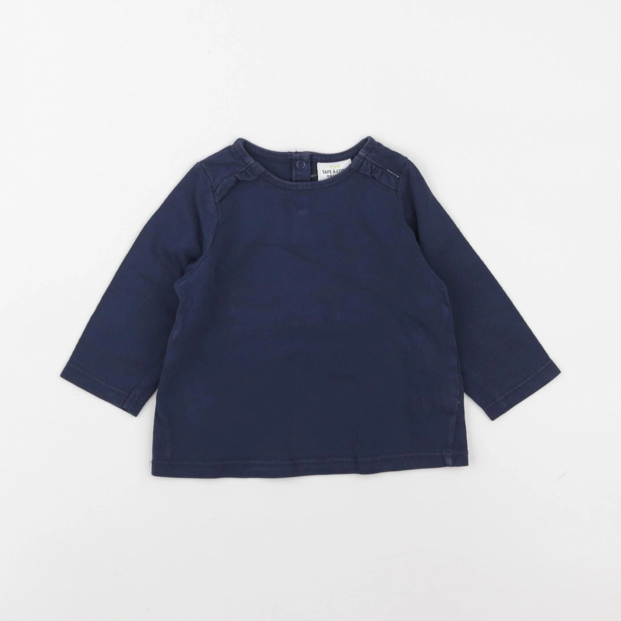Tape à l'oeil - tee-shirt bleu - 9 mois