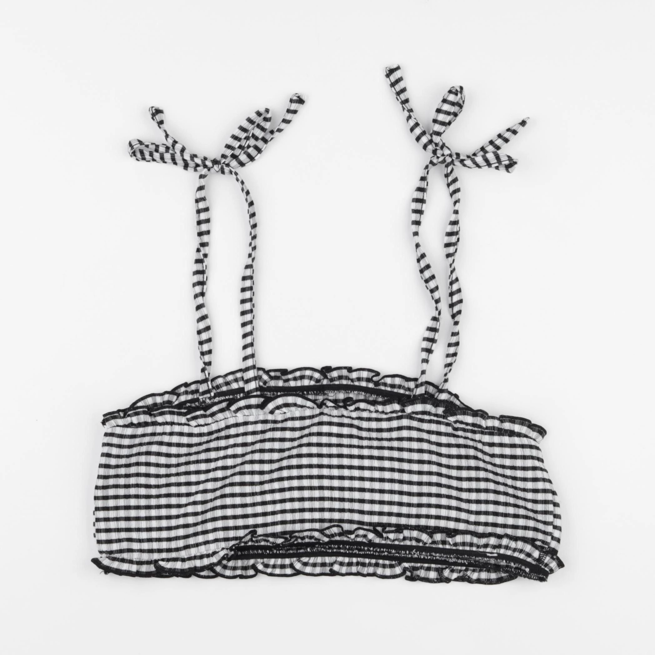 H&M - débardeur grossesse blanc, noir - m
