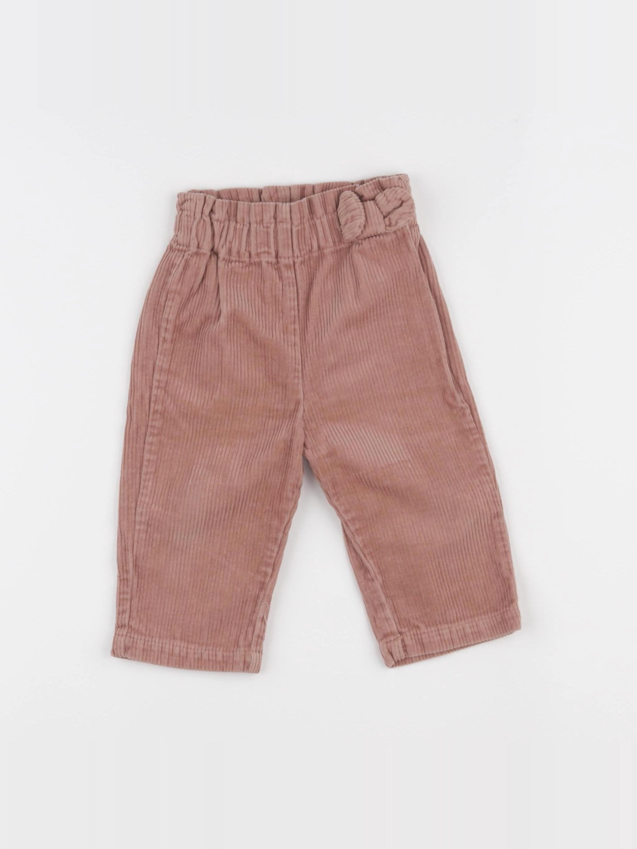 Vertbaudet - pantalon rose - 9 mois