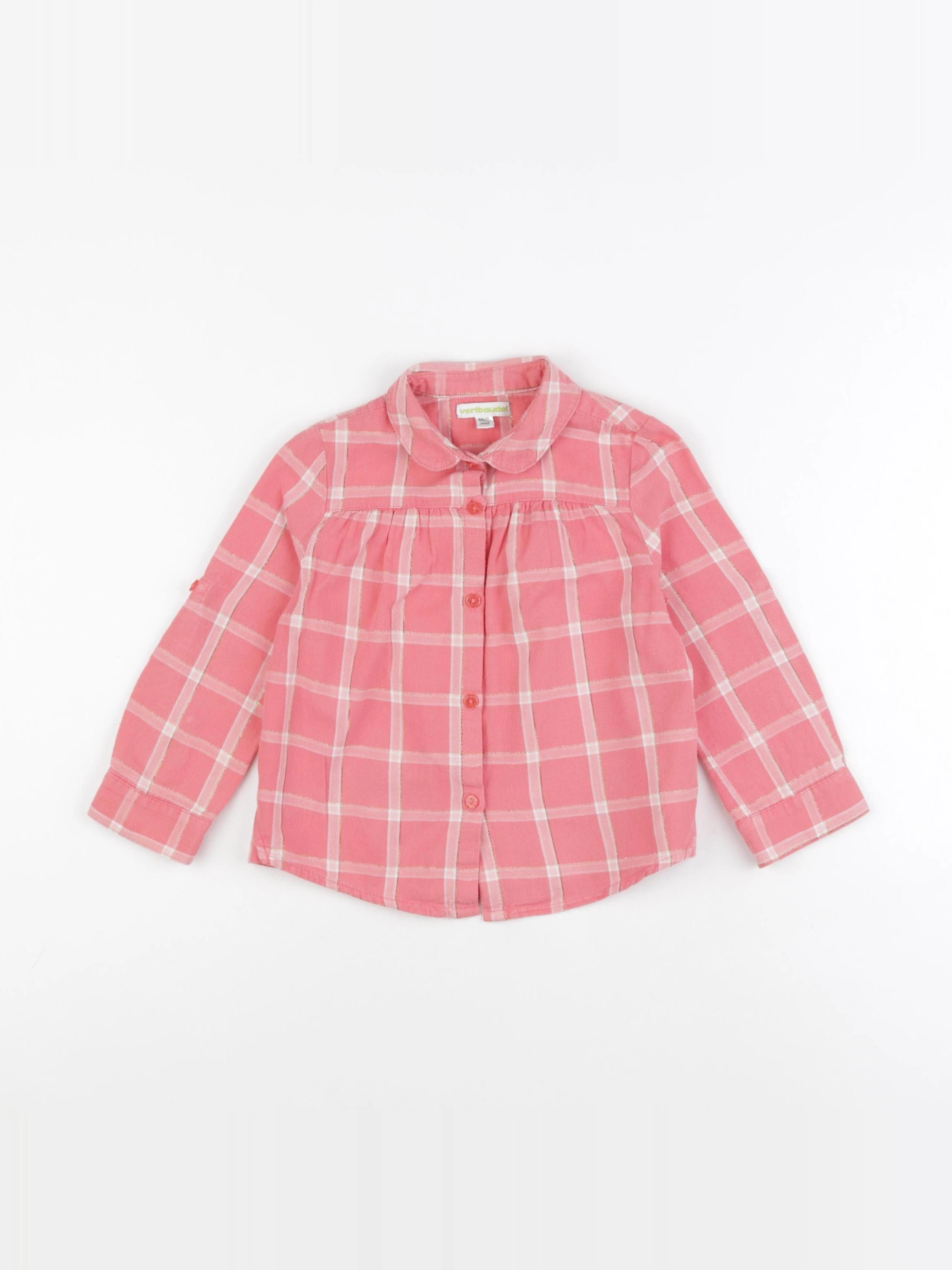 Vertbaudet - blouse rose - 3 ans