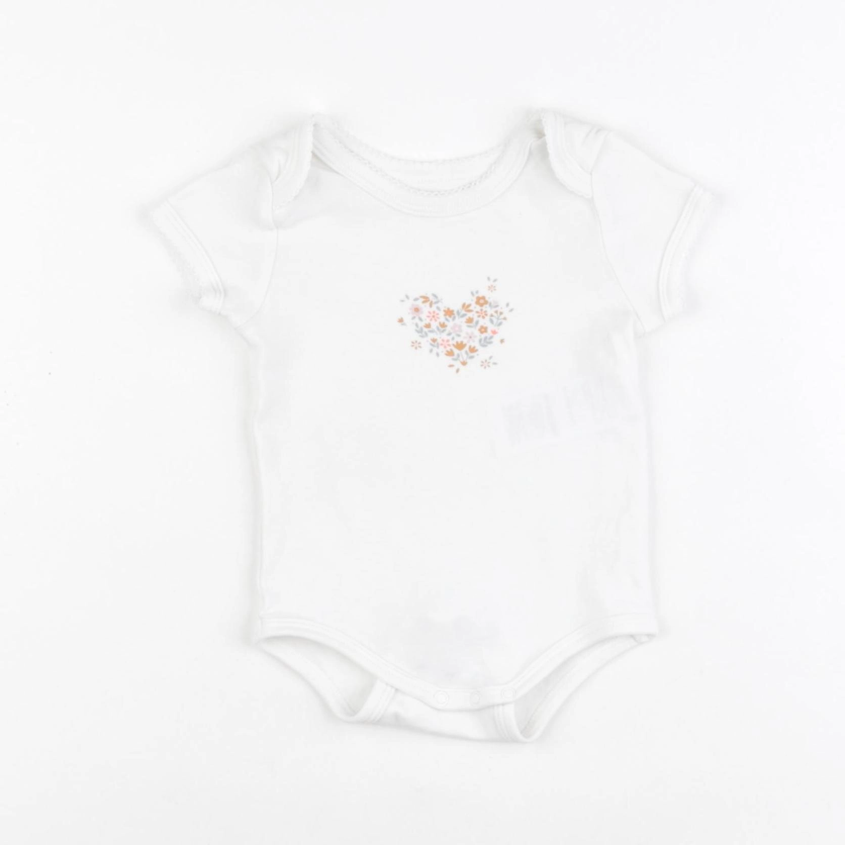 Vertbaudet - body blanc - 9 mois