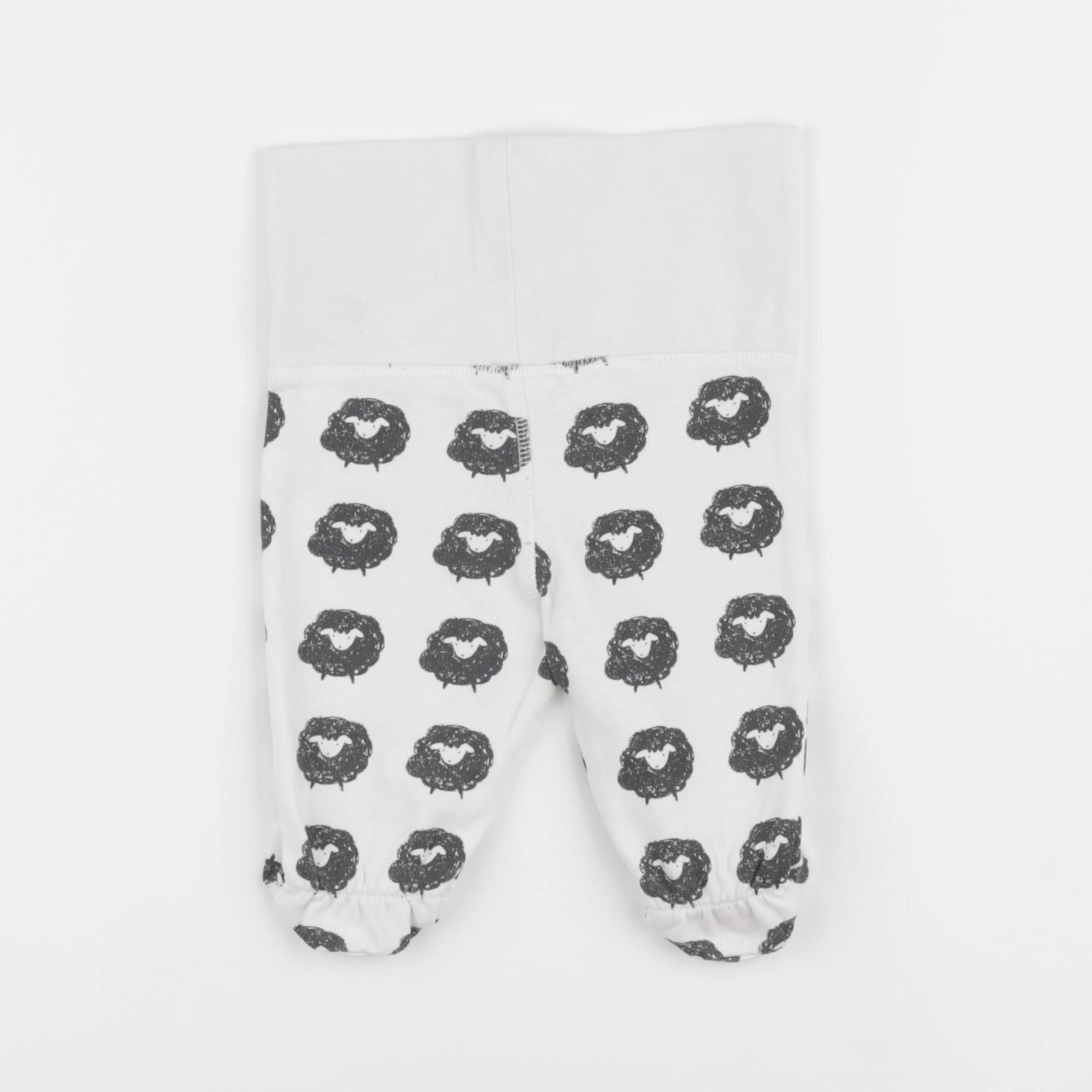 Natalys - legging blanc, noir - 3 mois