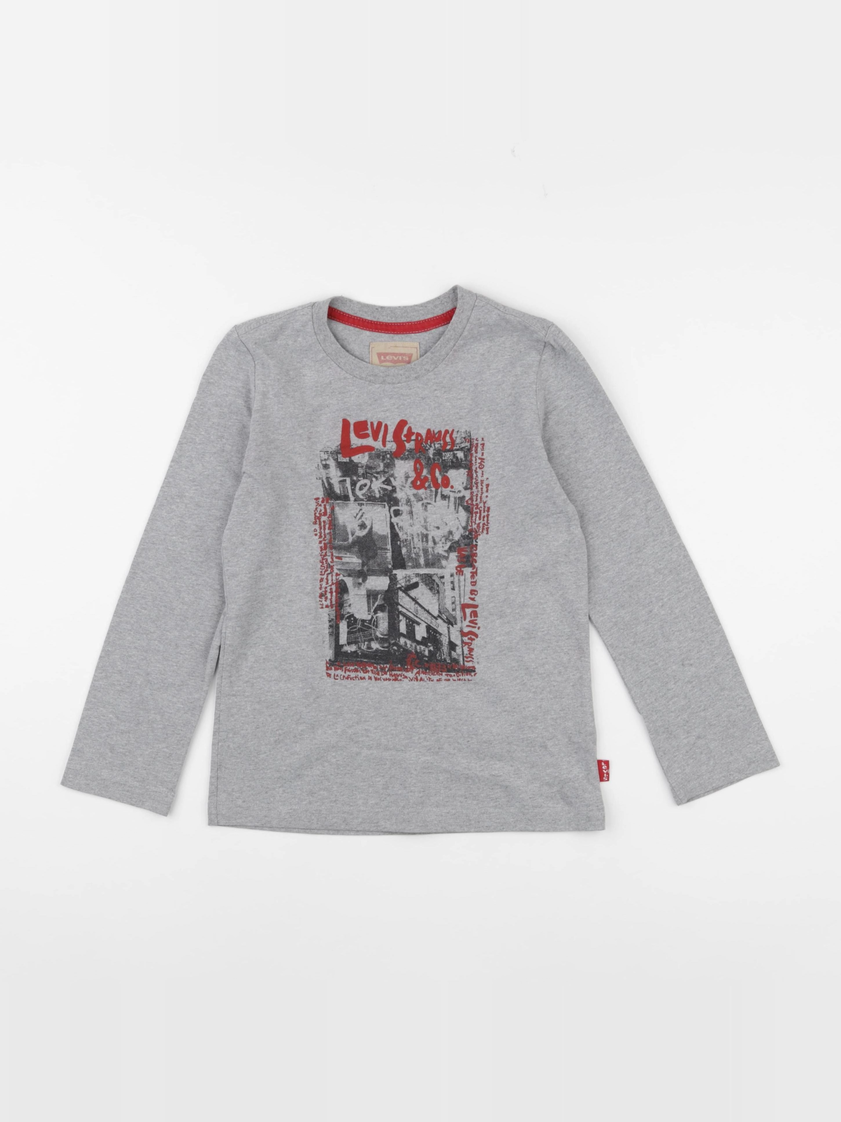 Levi's - tee-shirt gris - 6 ans