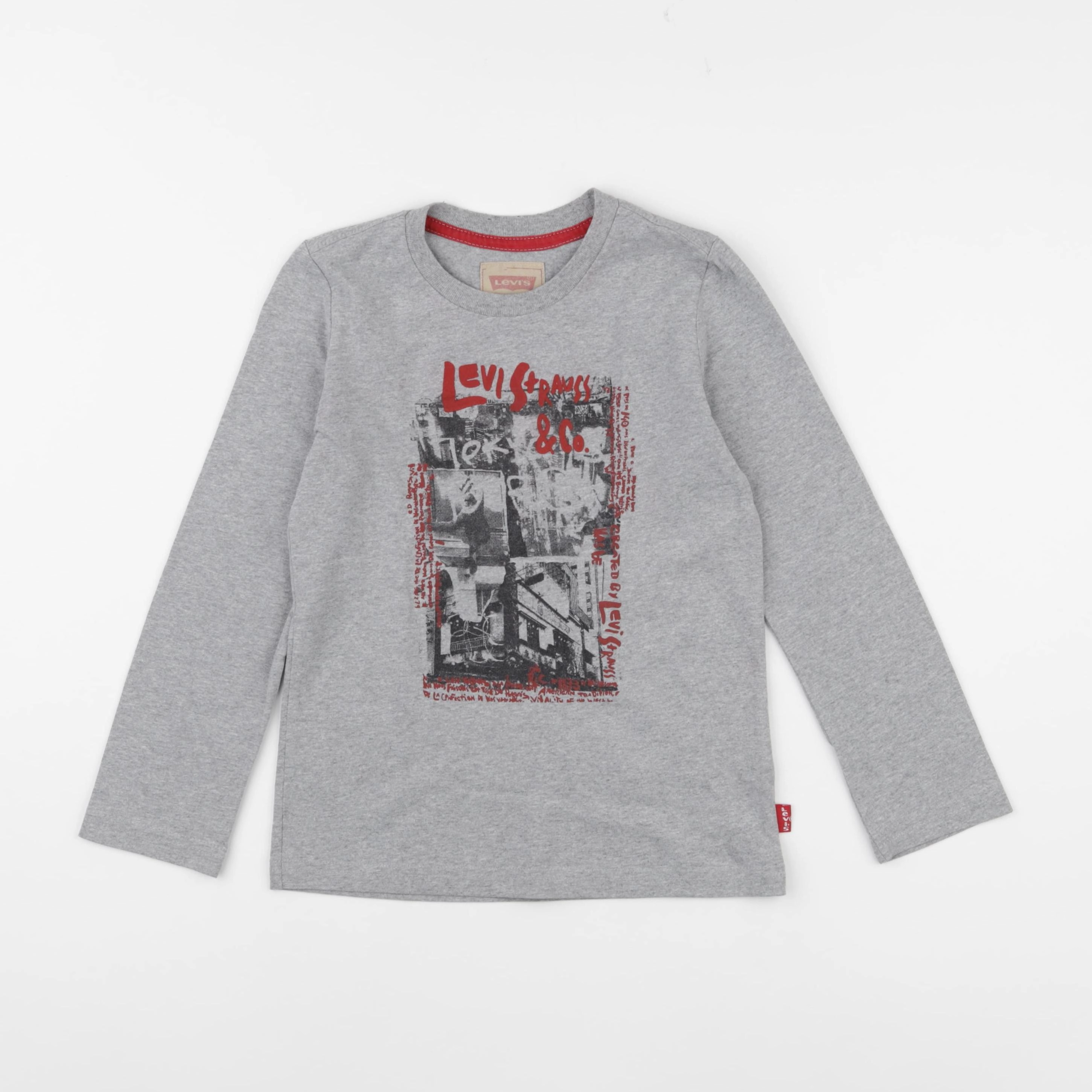 Levi's - tee-shirt gris - 6 ans