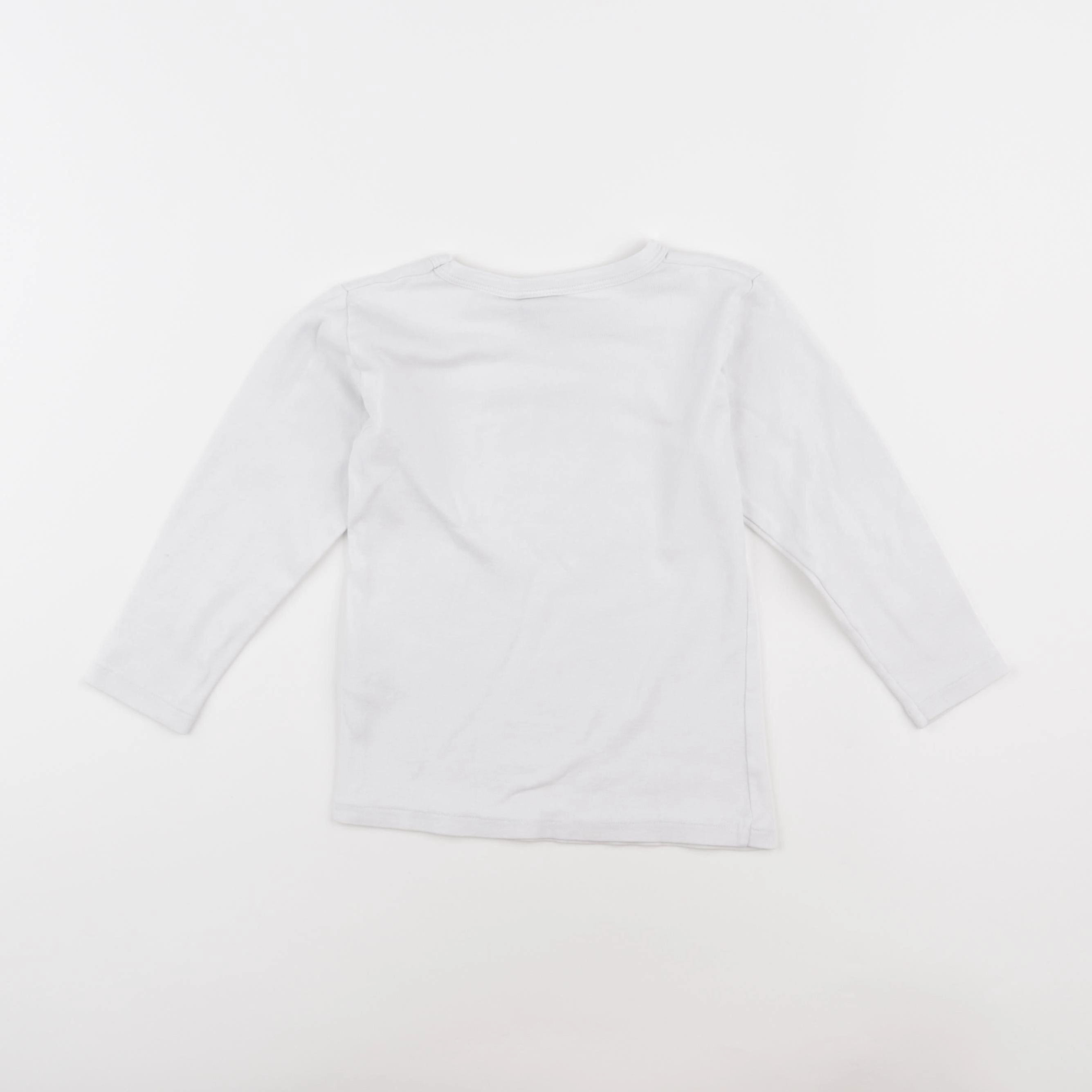 Petit Bateau - maillot de corps blanc - 4 ans