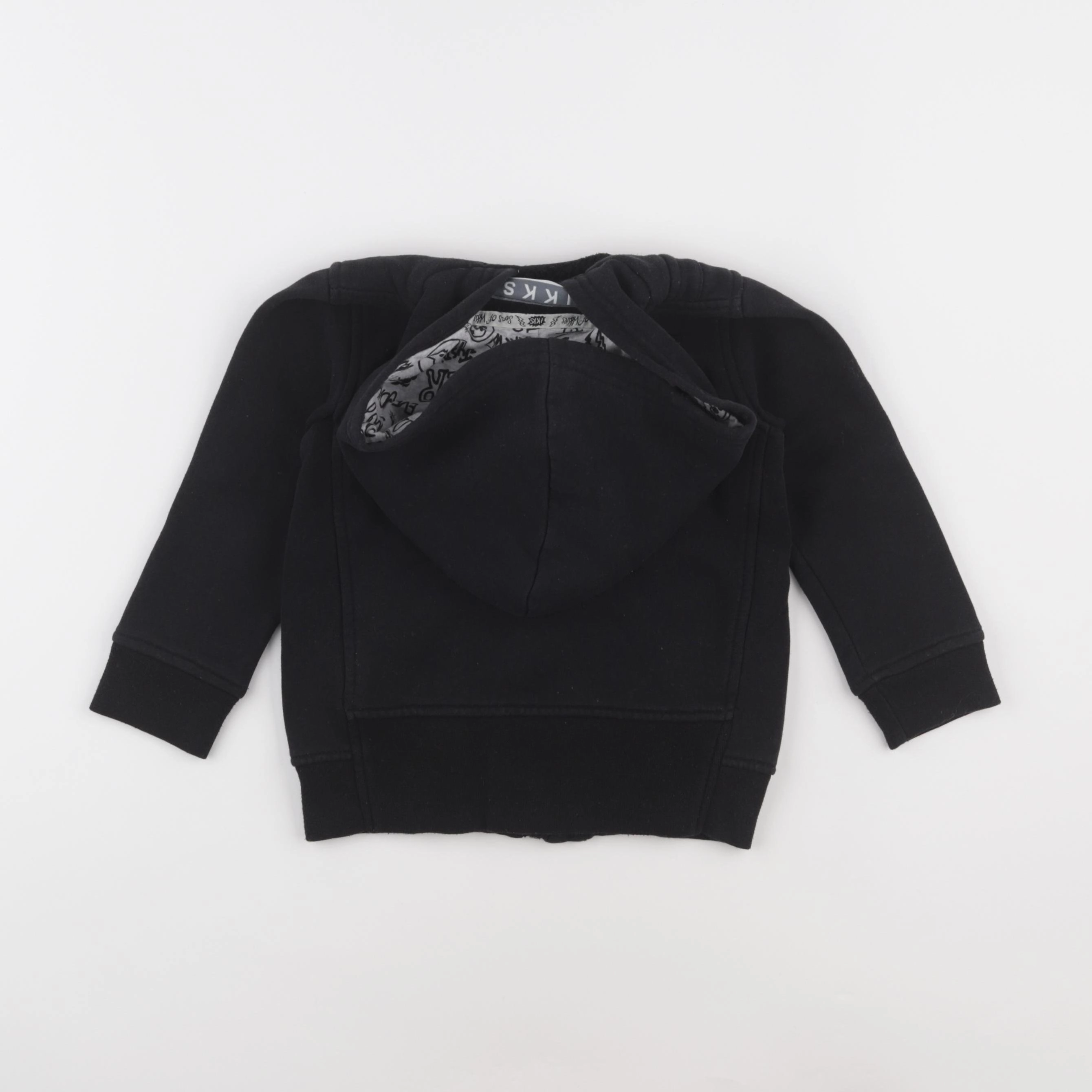 IKKS - sweat noir - 4 ans