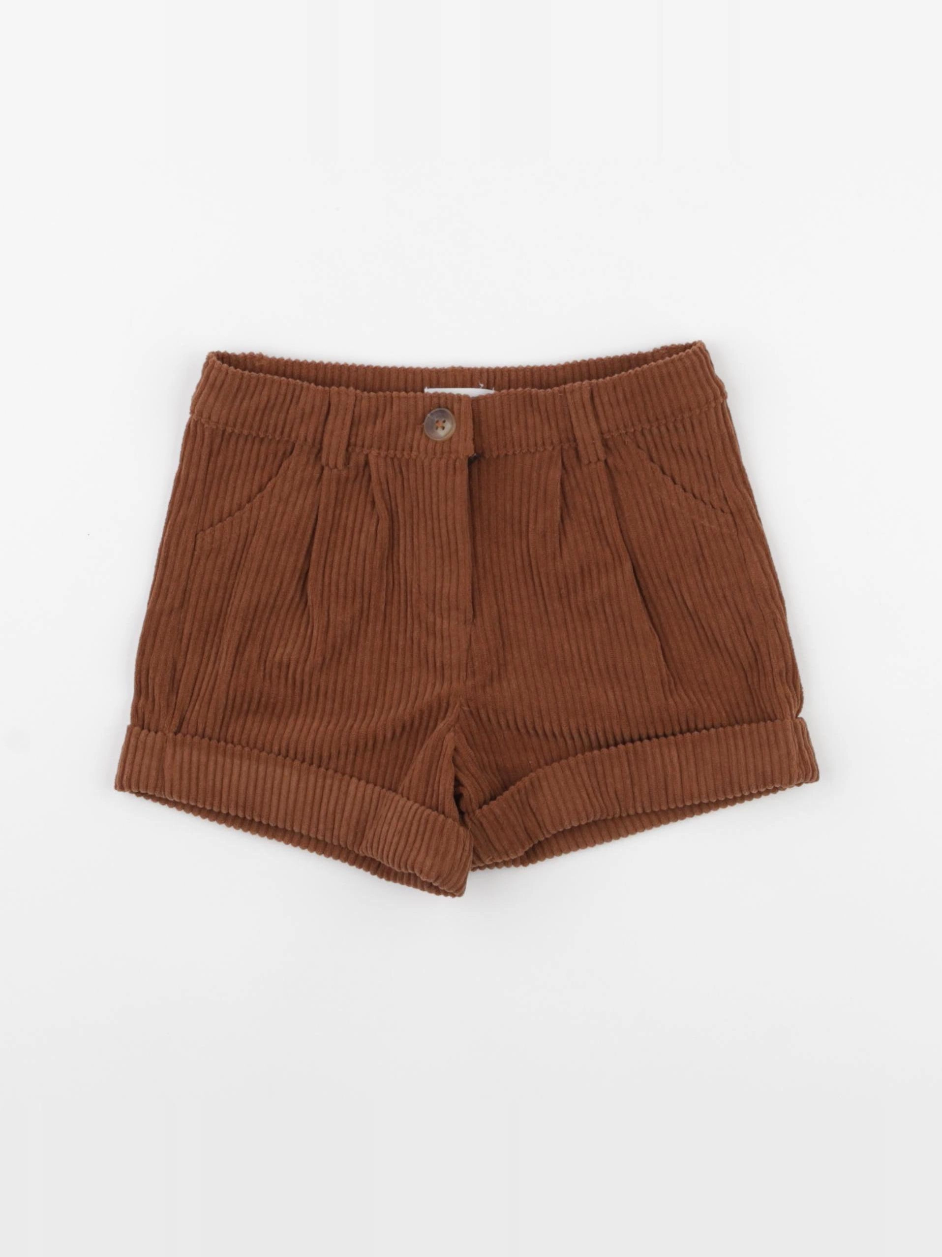 Vertbaudet - short marron - 4 ans