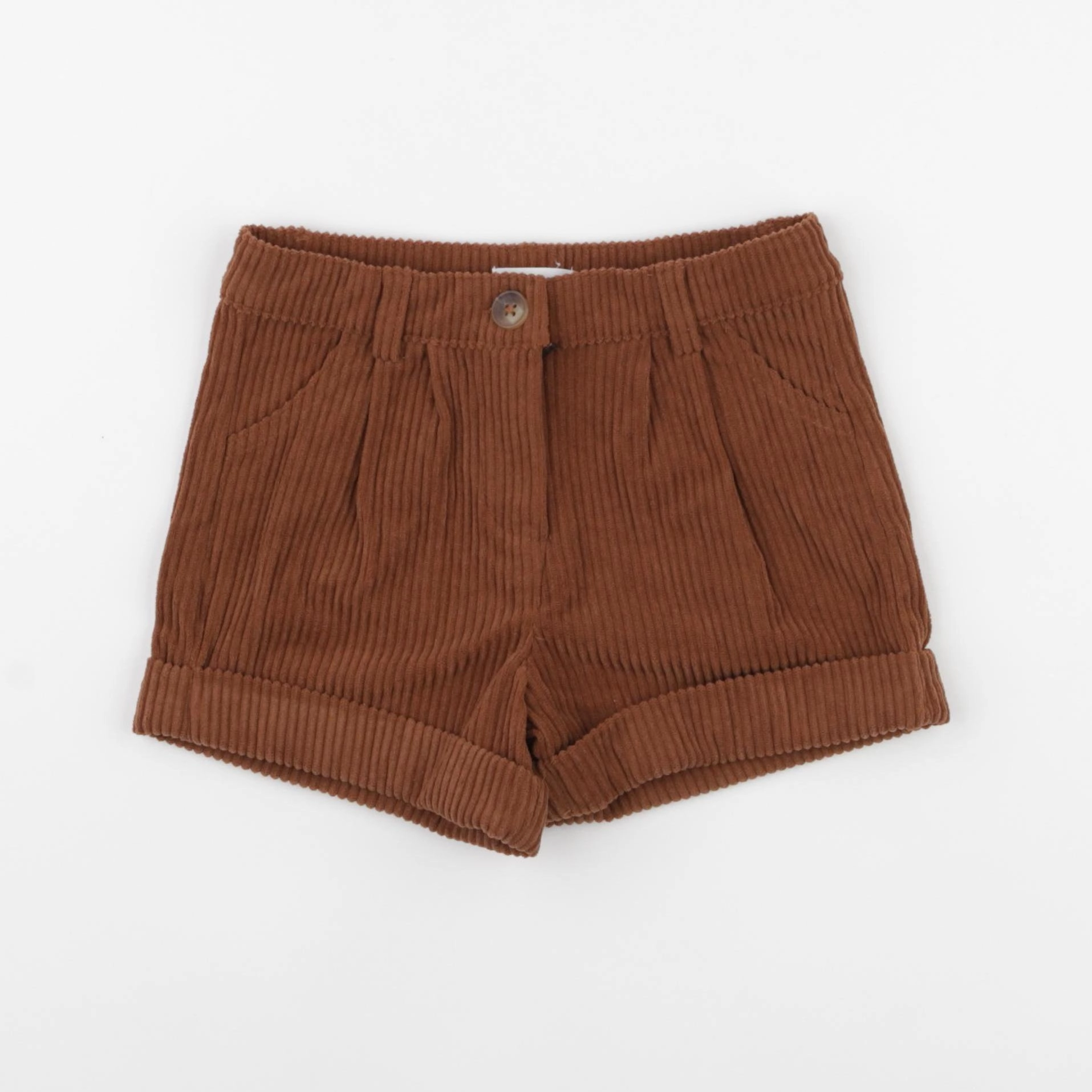 Vertbaudet - short marron - 4 ans