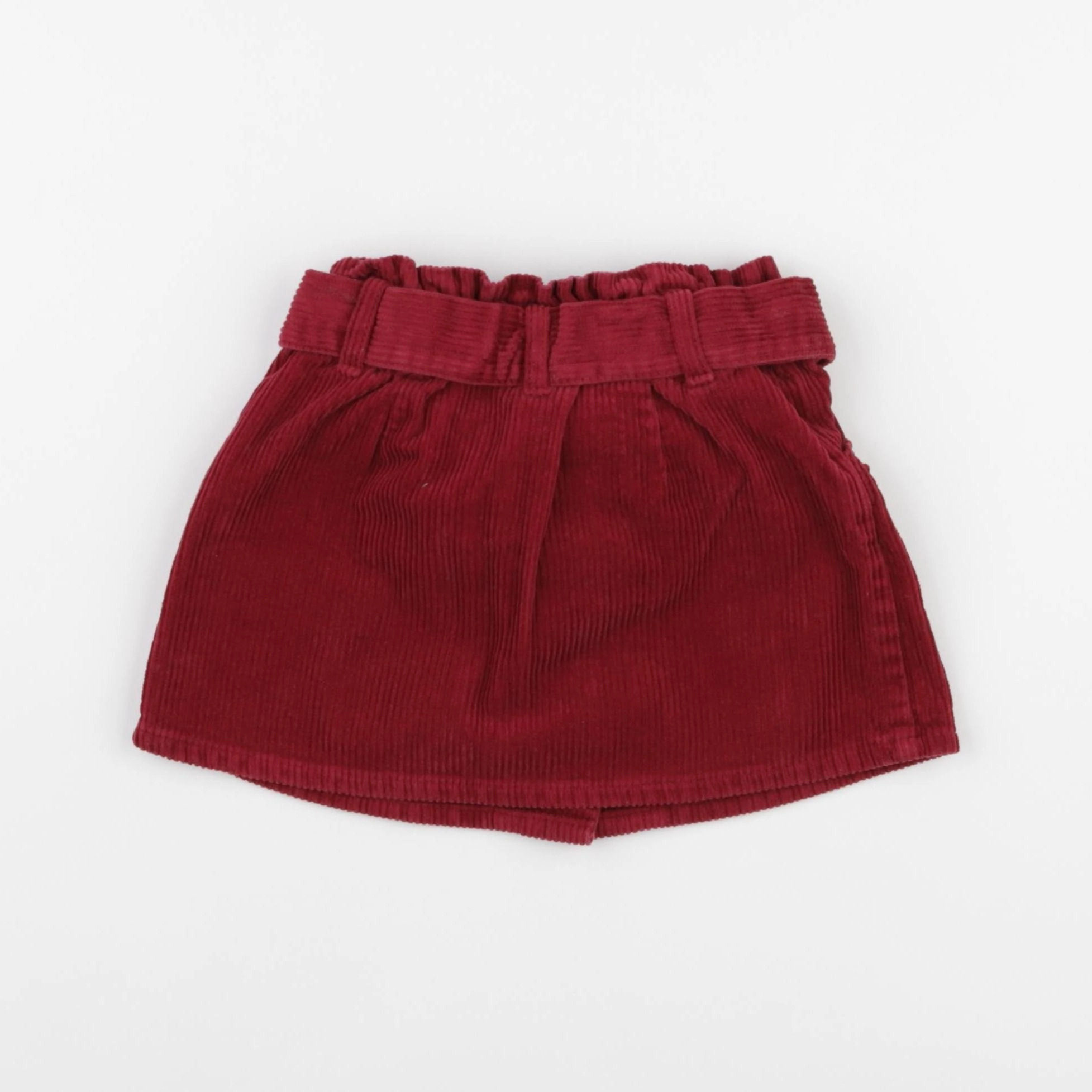 Vertbaudet - jupe rouge - 4 ans