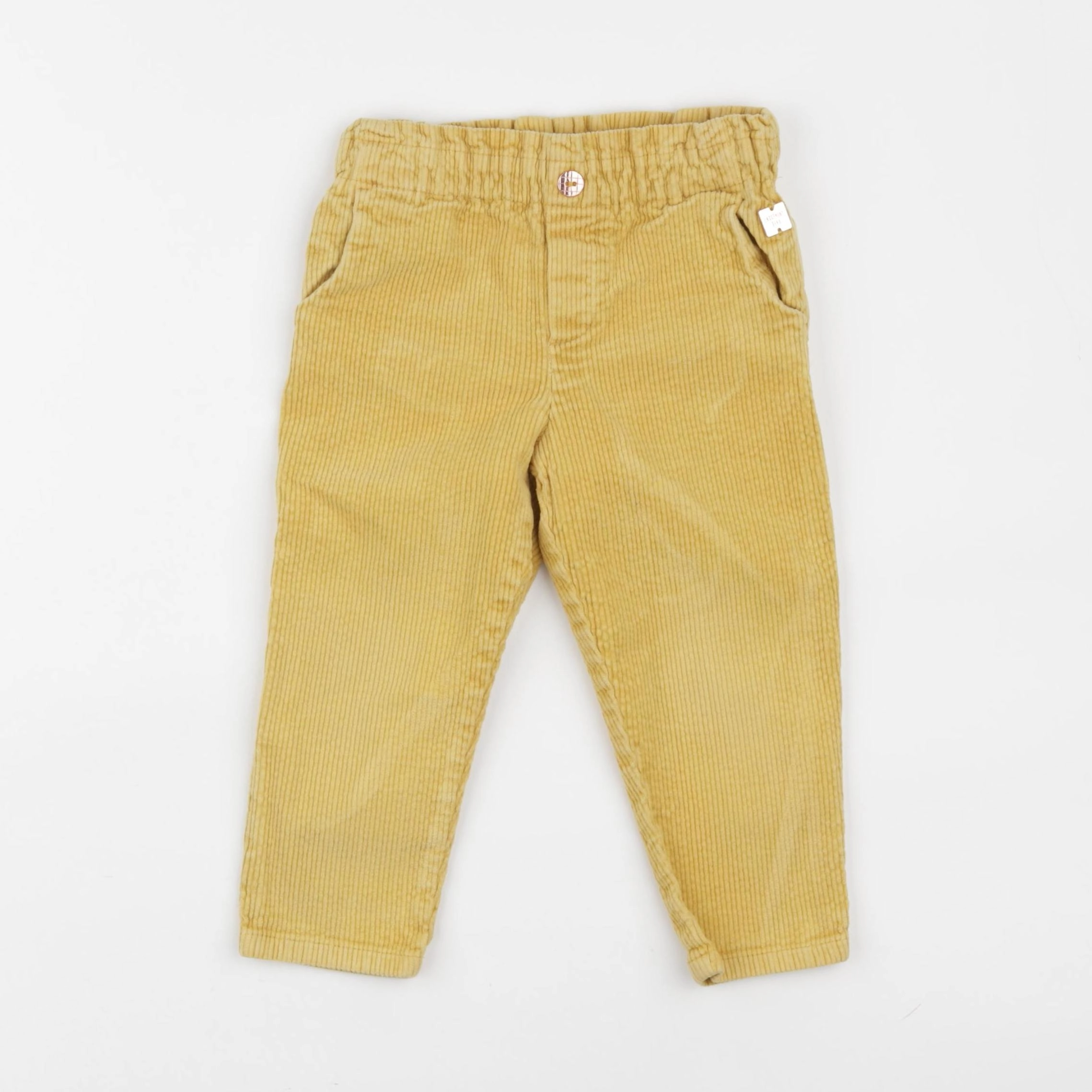 Carrément Beau - pantalon jaune - 2 ans