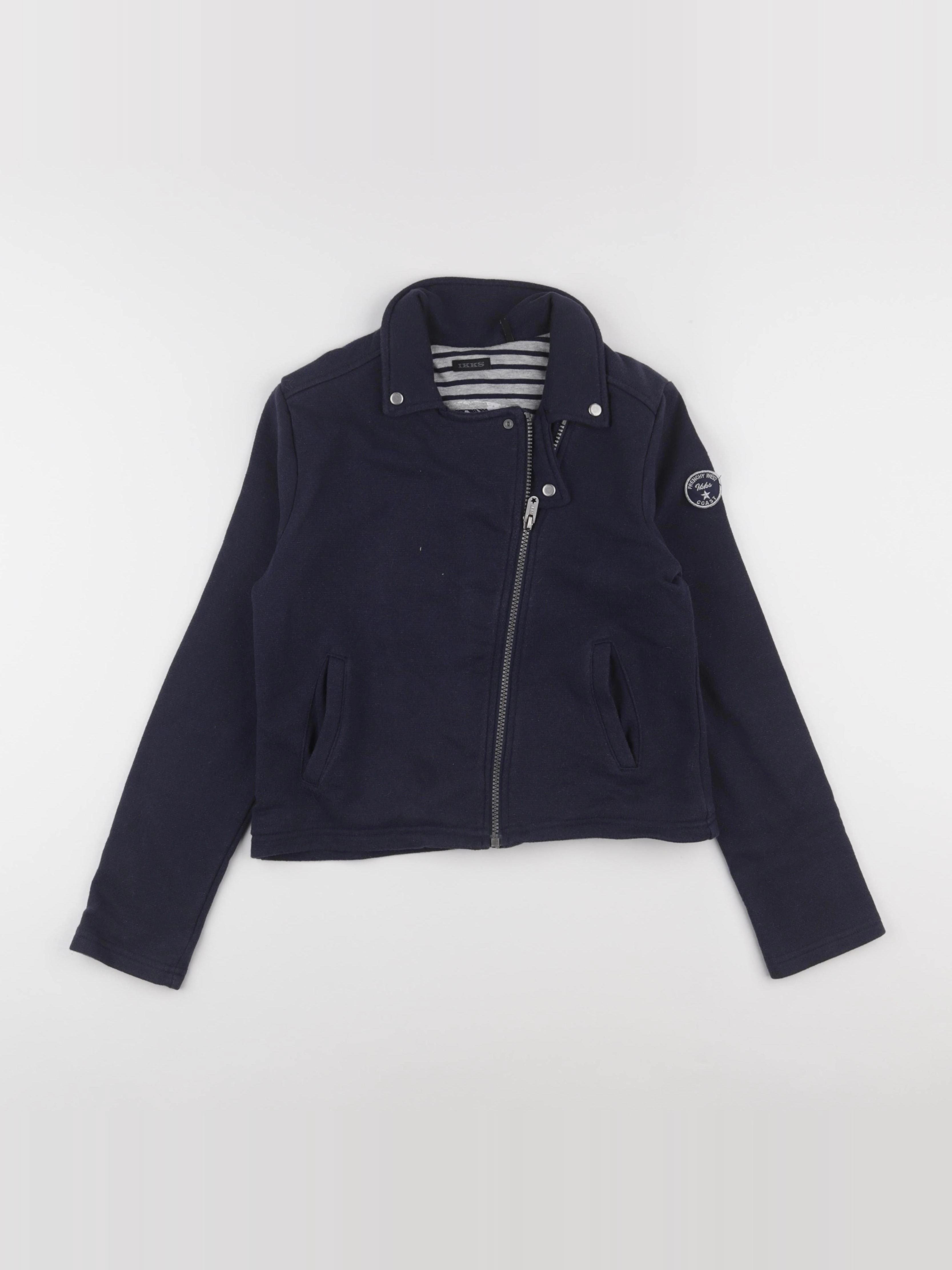 IKKS - veste bleu - 12 ans