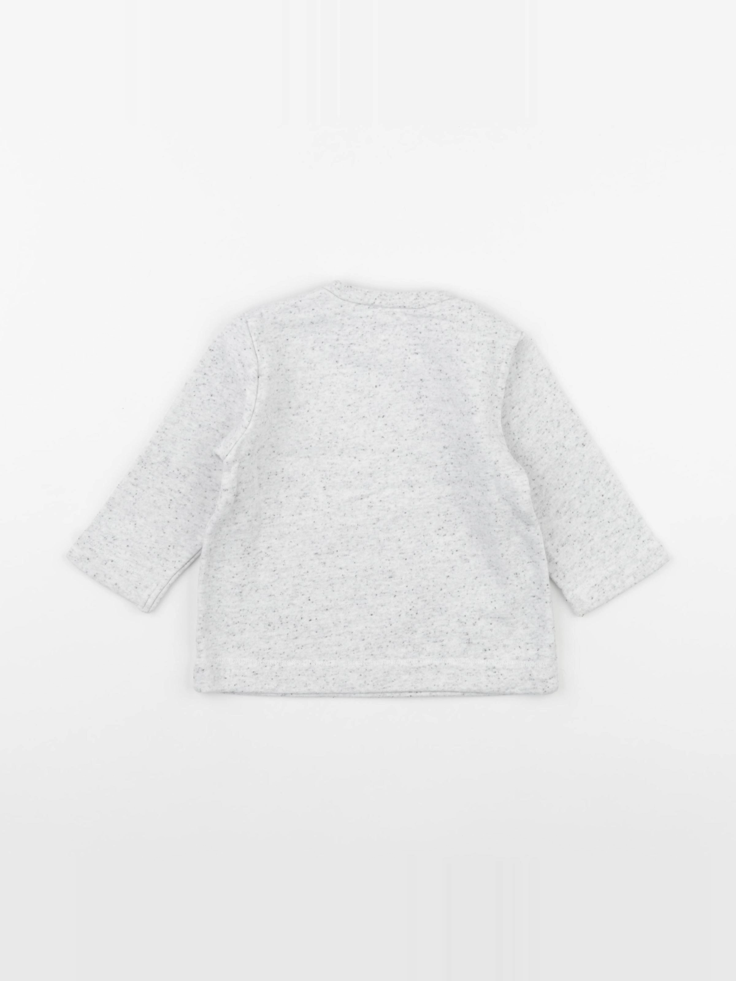 IKKS - sweat gris - 12 mois
