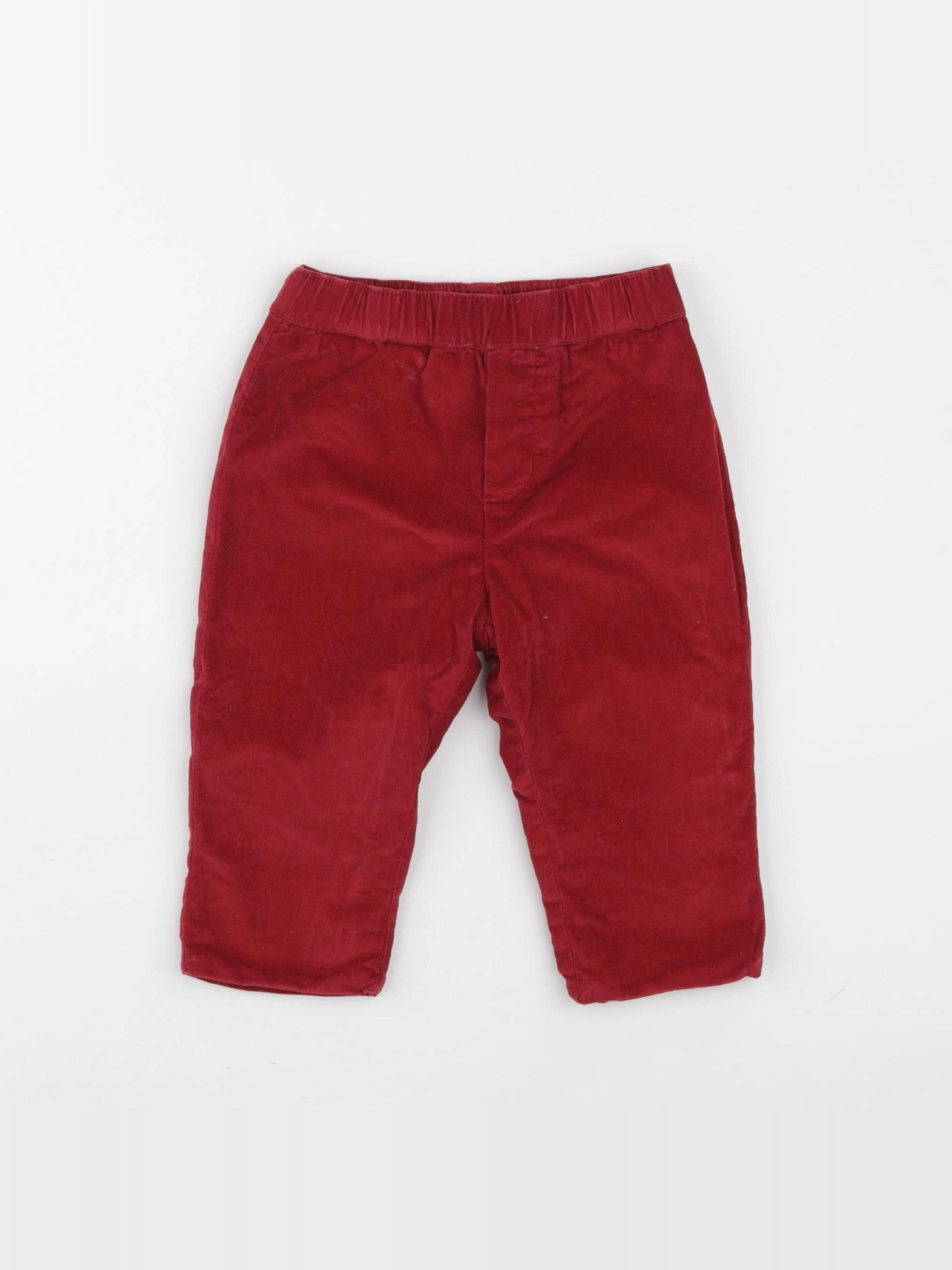 Jacadi - pantalon rouge - 12 mois