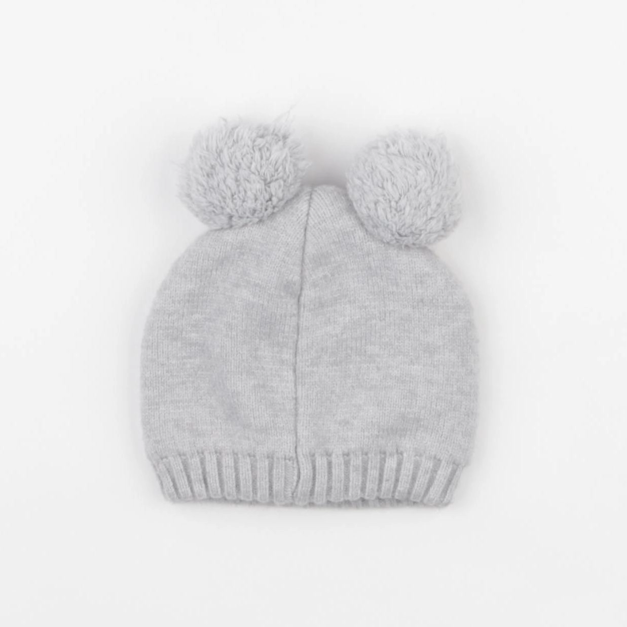 Vertbaudet - bonnet gris - 3/6 mois