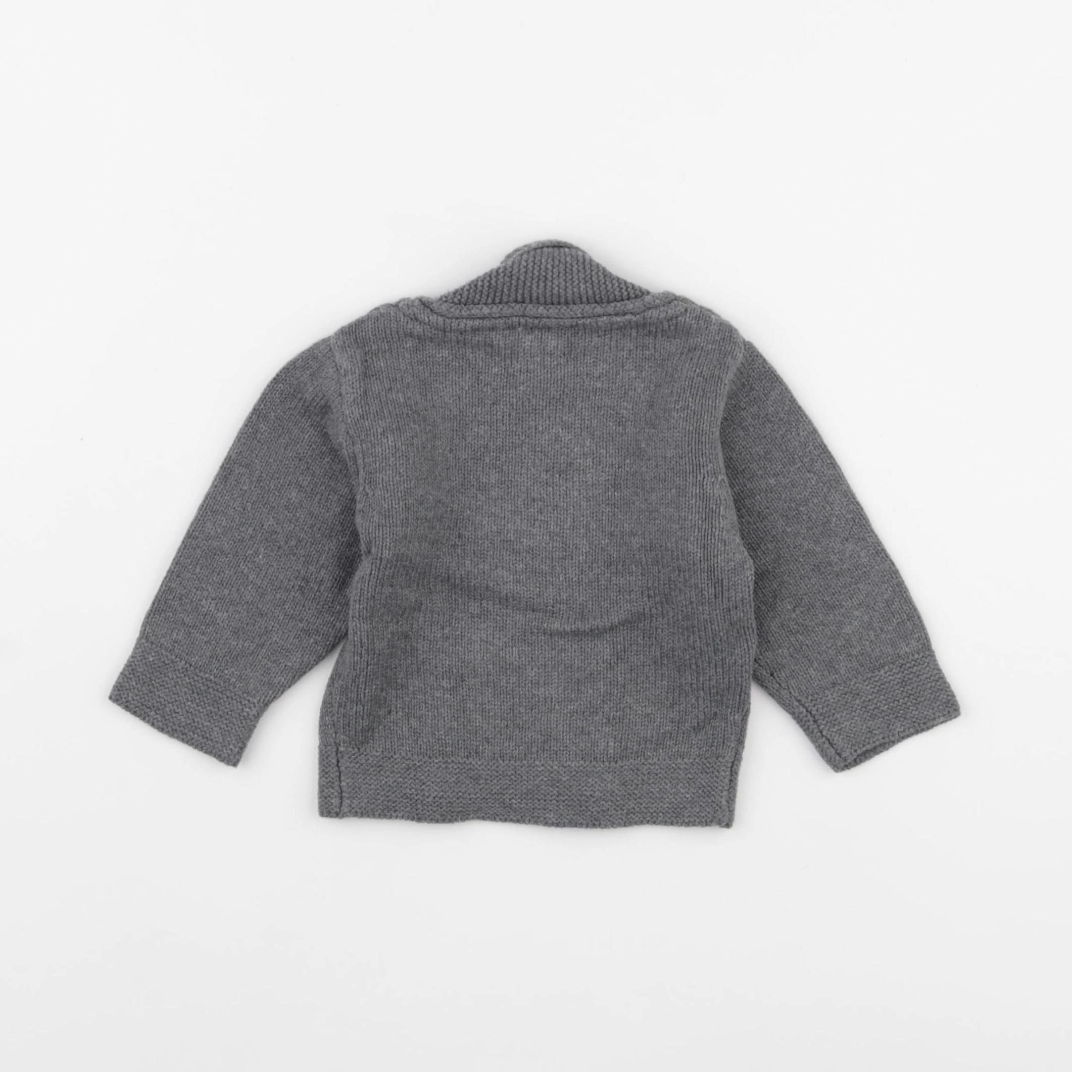 Tape à l'oeil - gilet gris - 3 mois