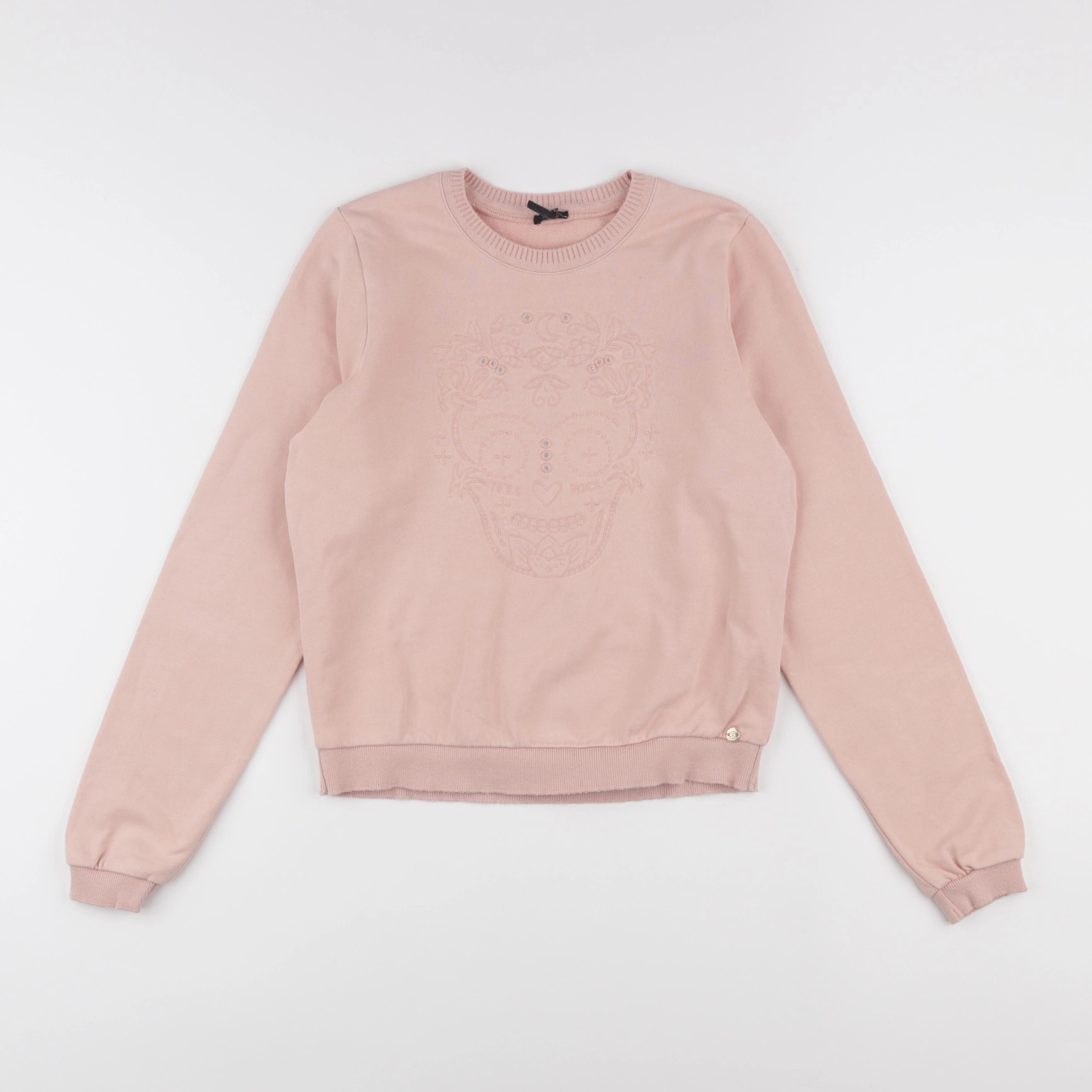IKKS - sweat rose - 12 ans
