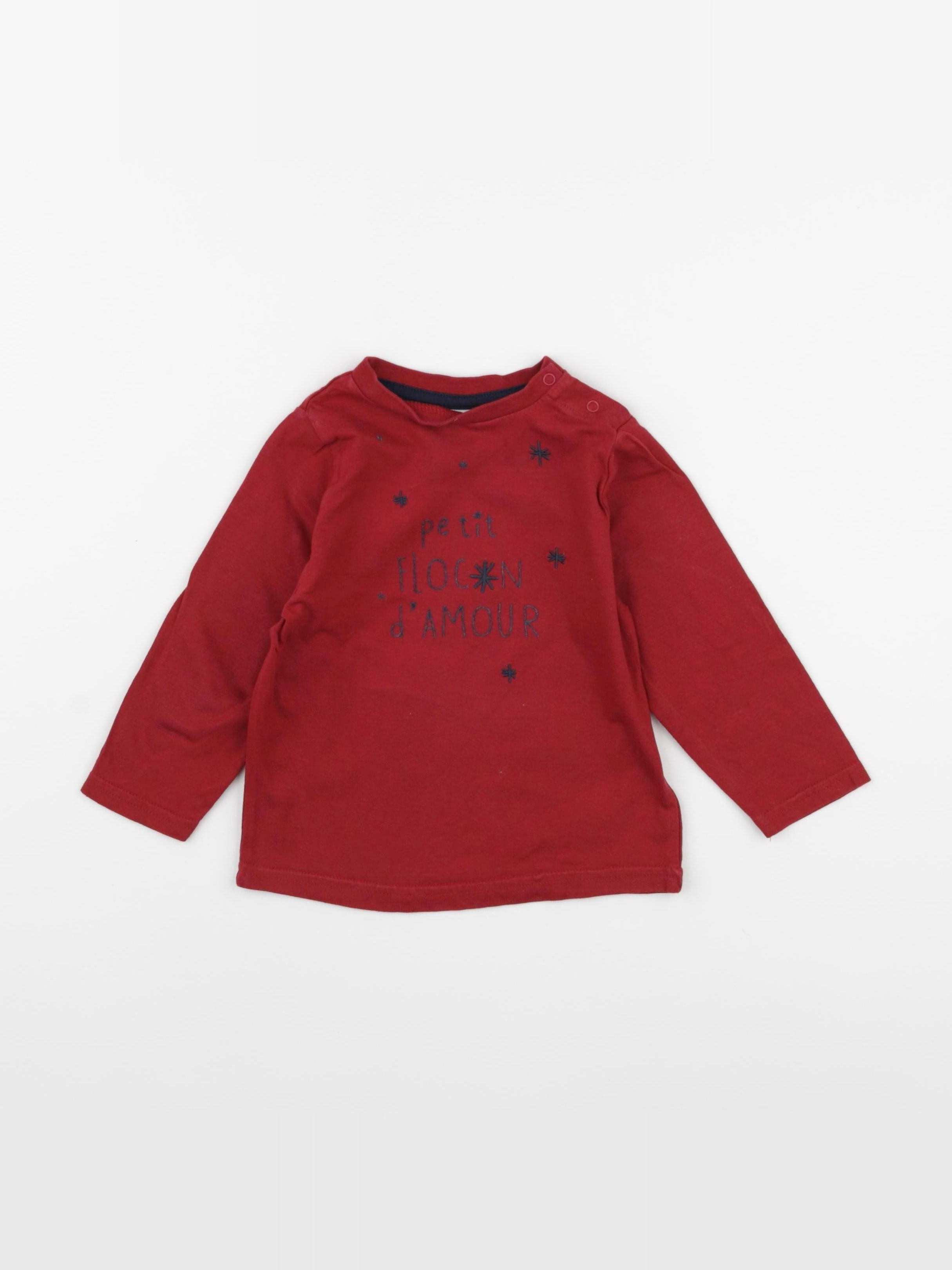 Tape à l'oeil - tee-shirt rouge - 18 mois