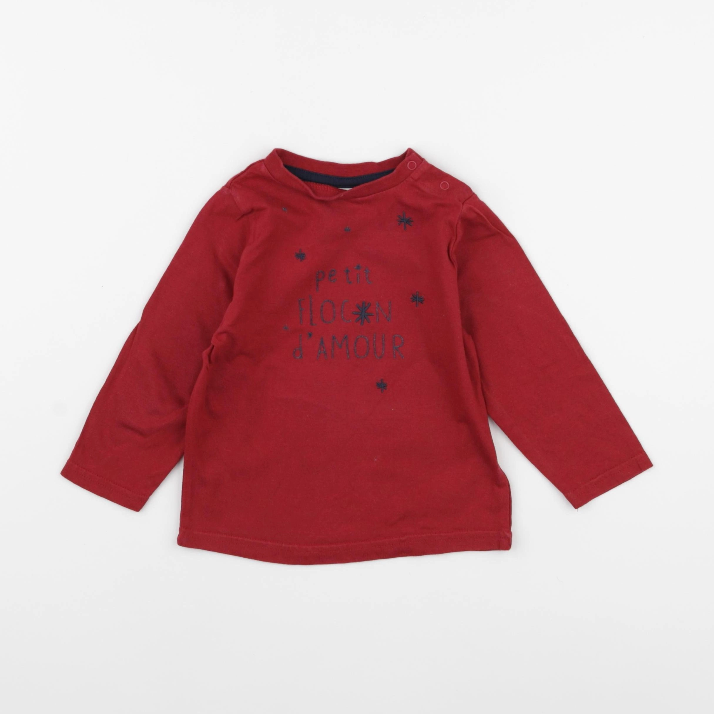 Tape à l'oeil - tee-shirt rouge - 18 mois