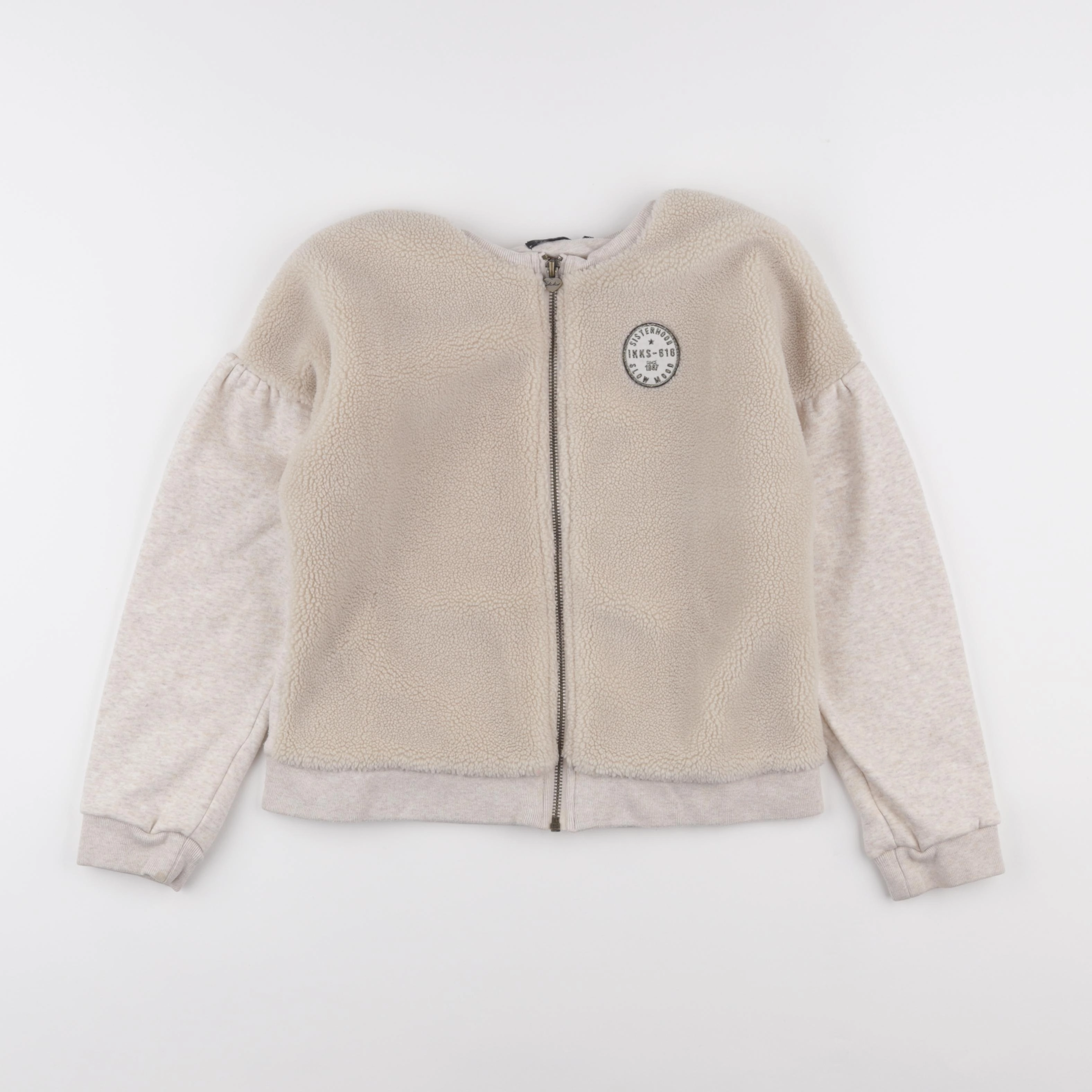 IKKS - sweat beige - 12 ans