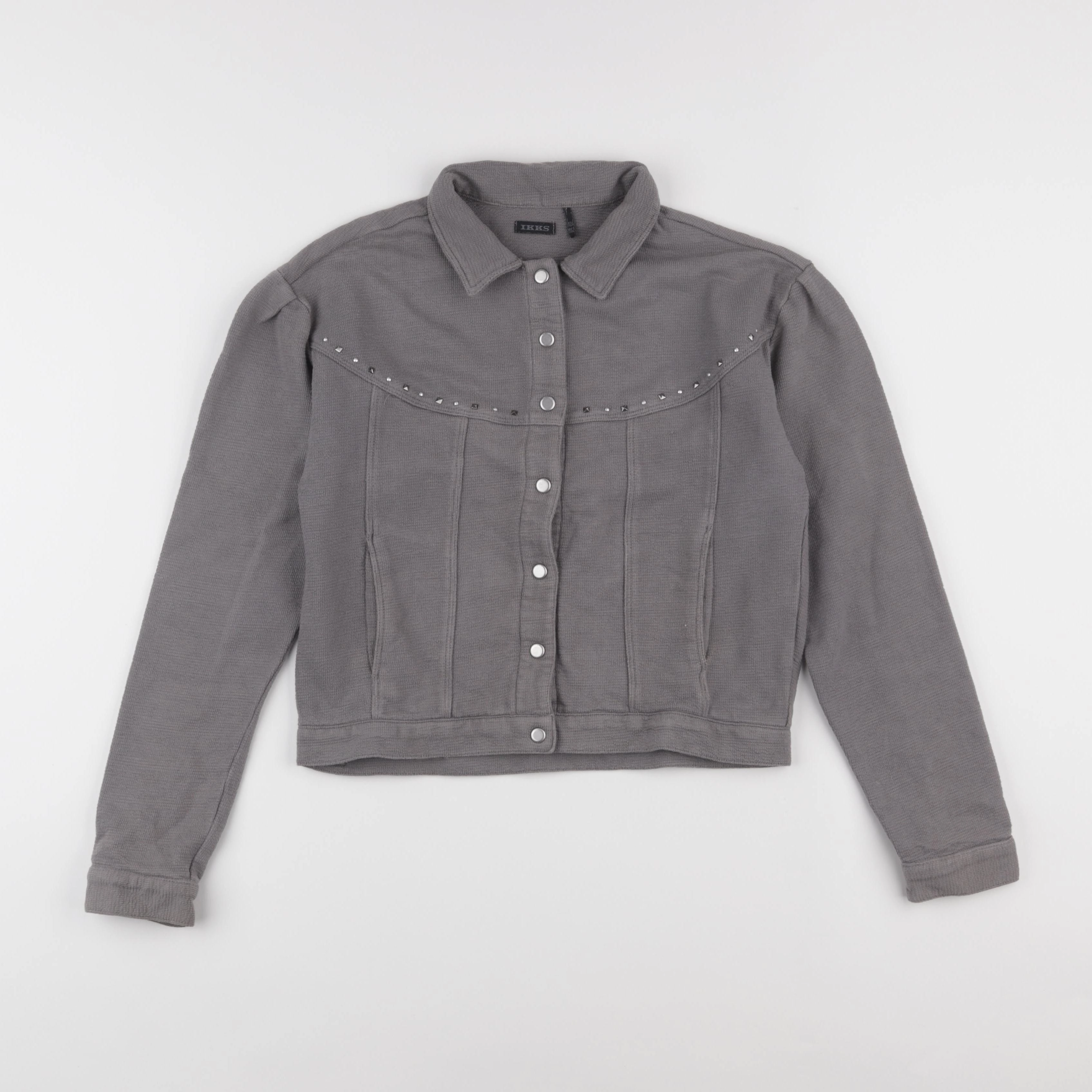 IKKS - veste gris - 12 ans