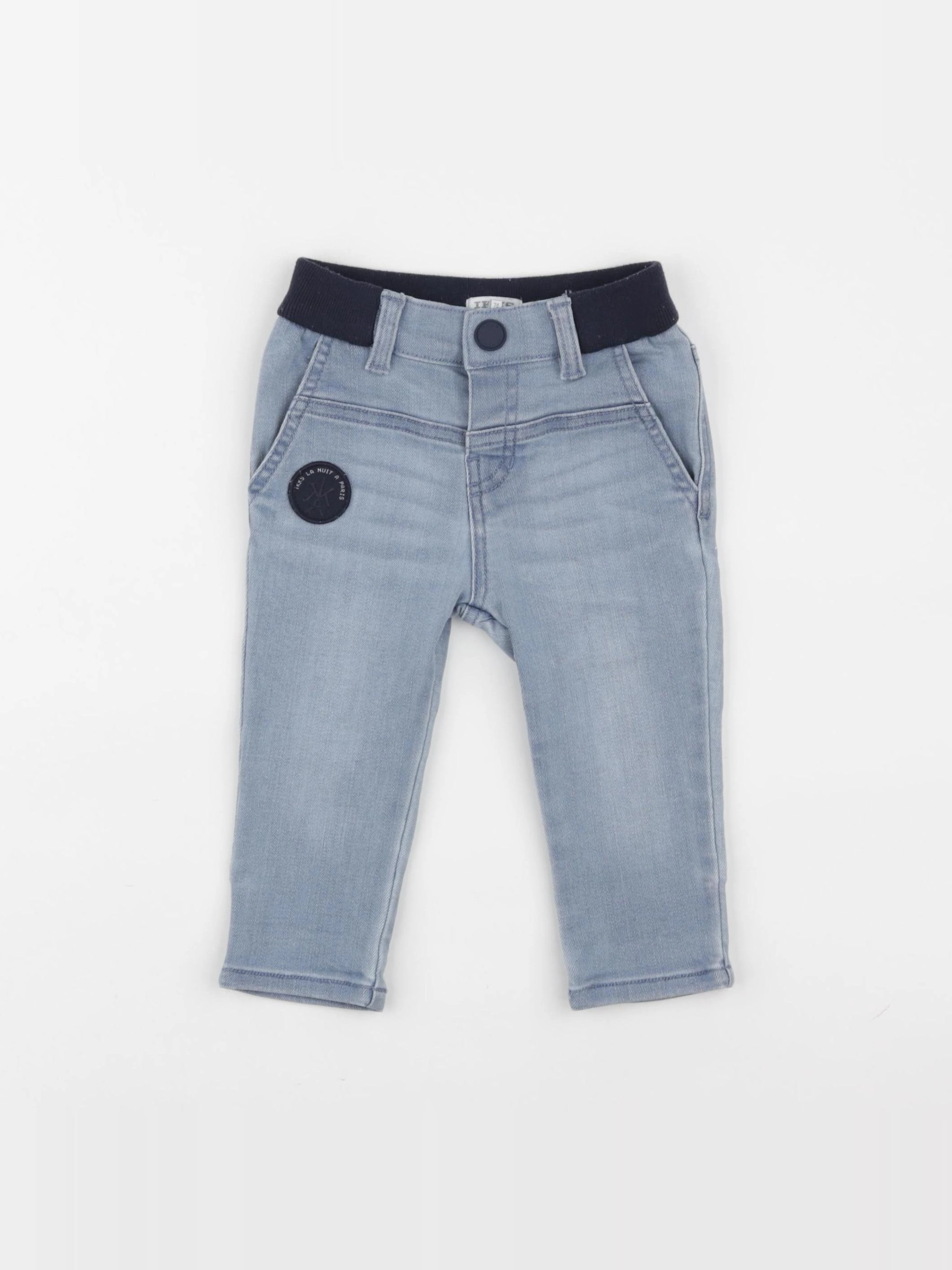 IKKS - jean bleu - 12 mois