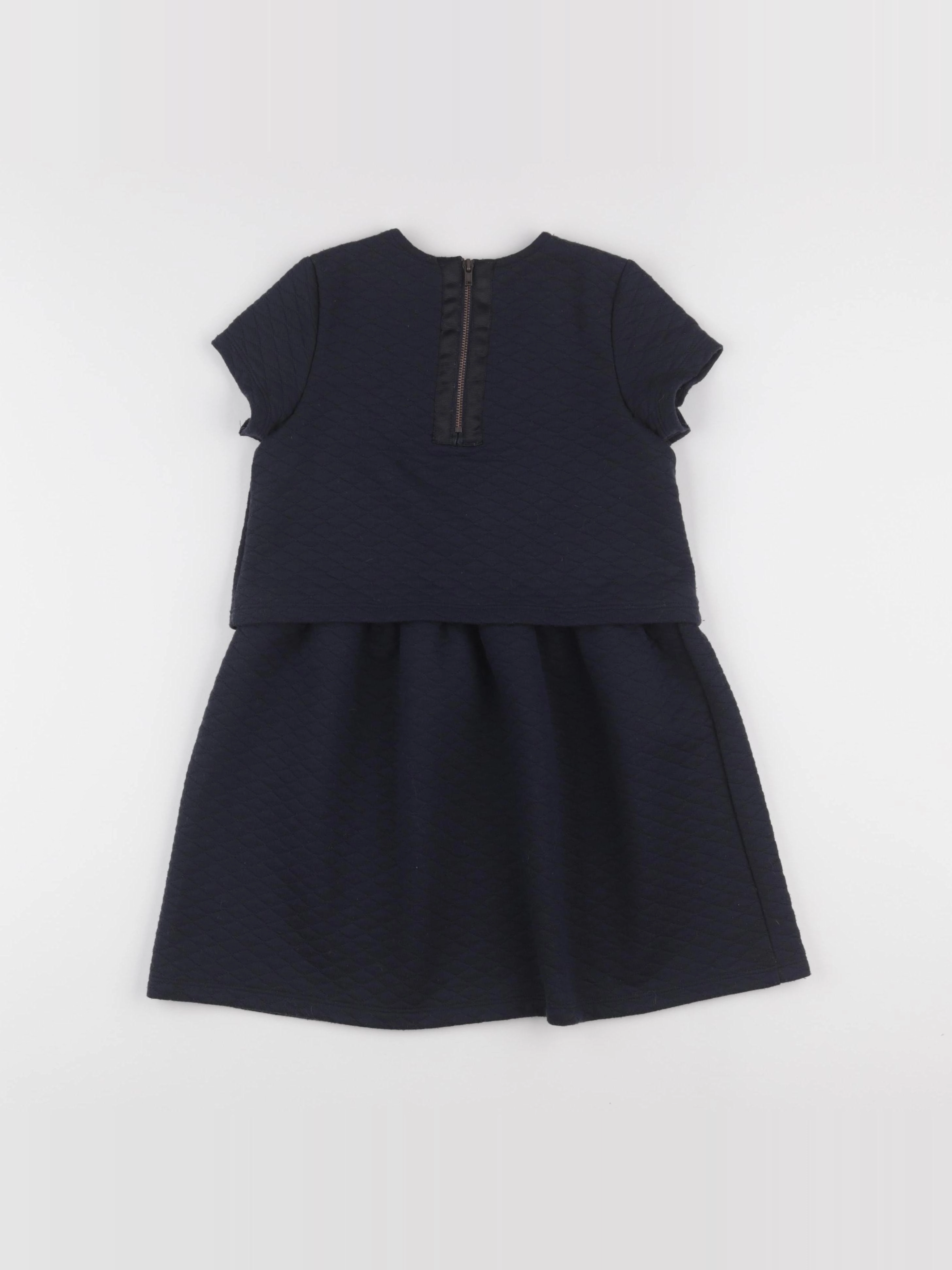 IKKS - robe bleu - 8 ans