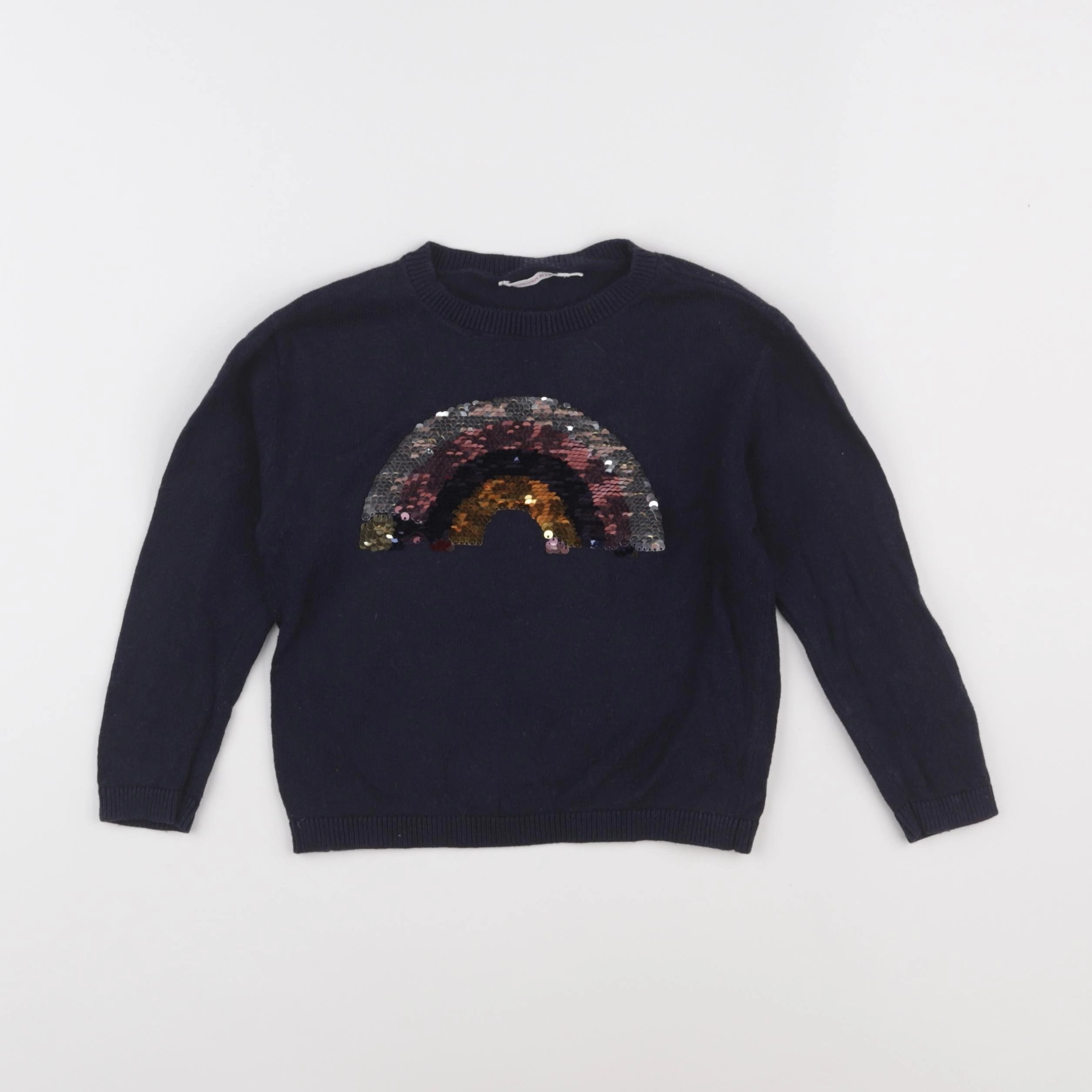 Monoprix - pull bleu - 3 ans
