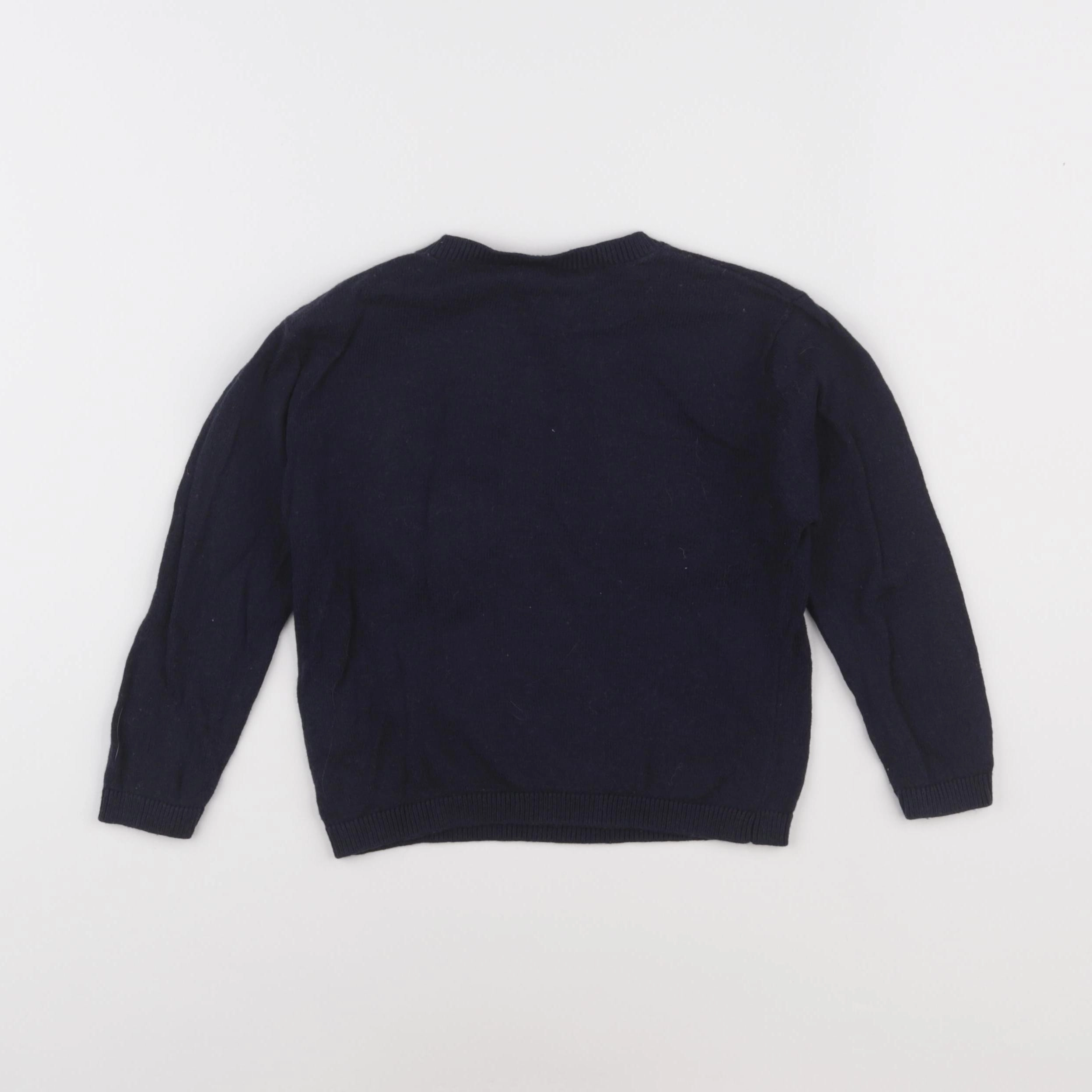 Monoprix - pull bleu - 3 ans