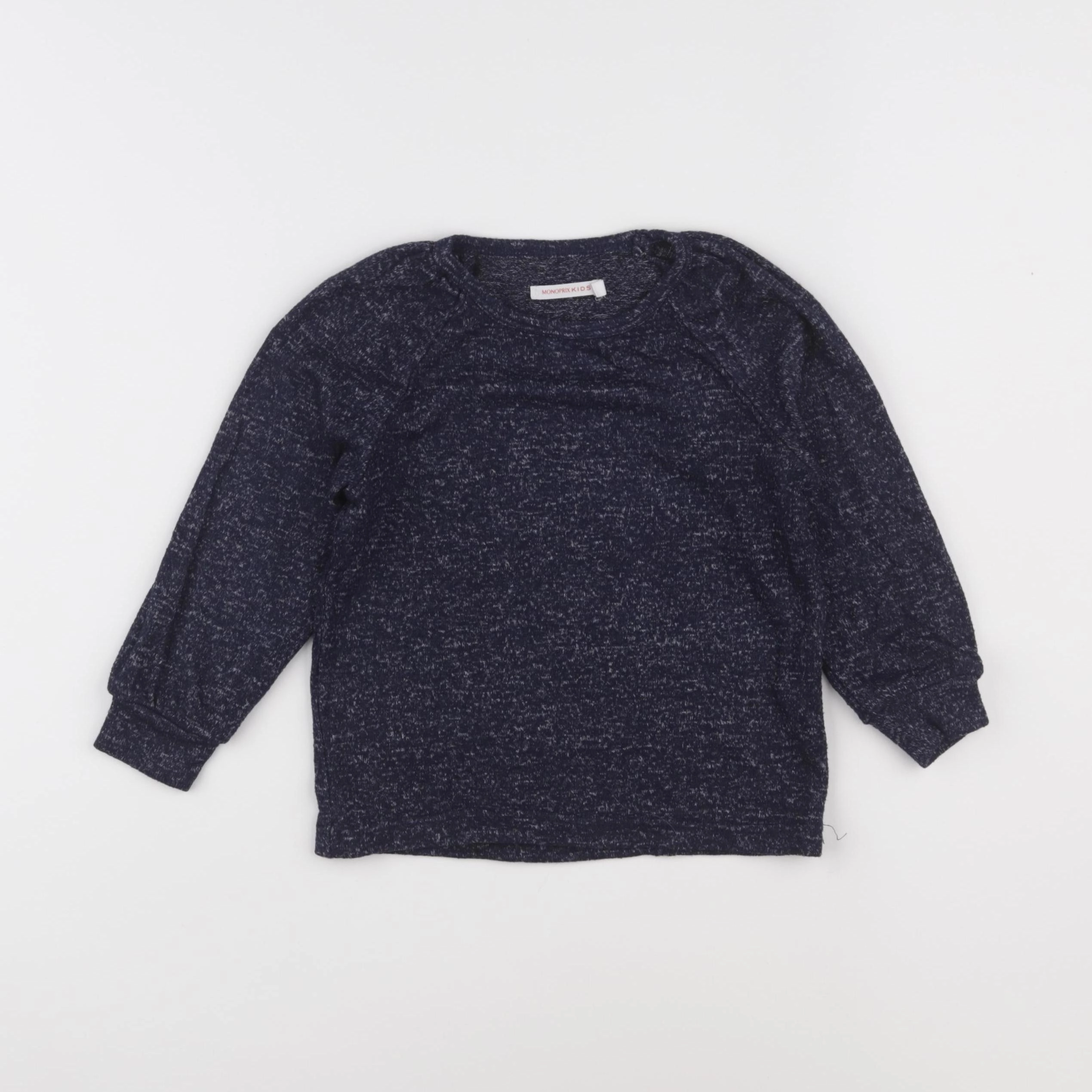 Monoprix - pull bleu - 4 ans
