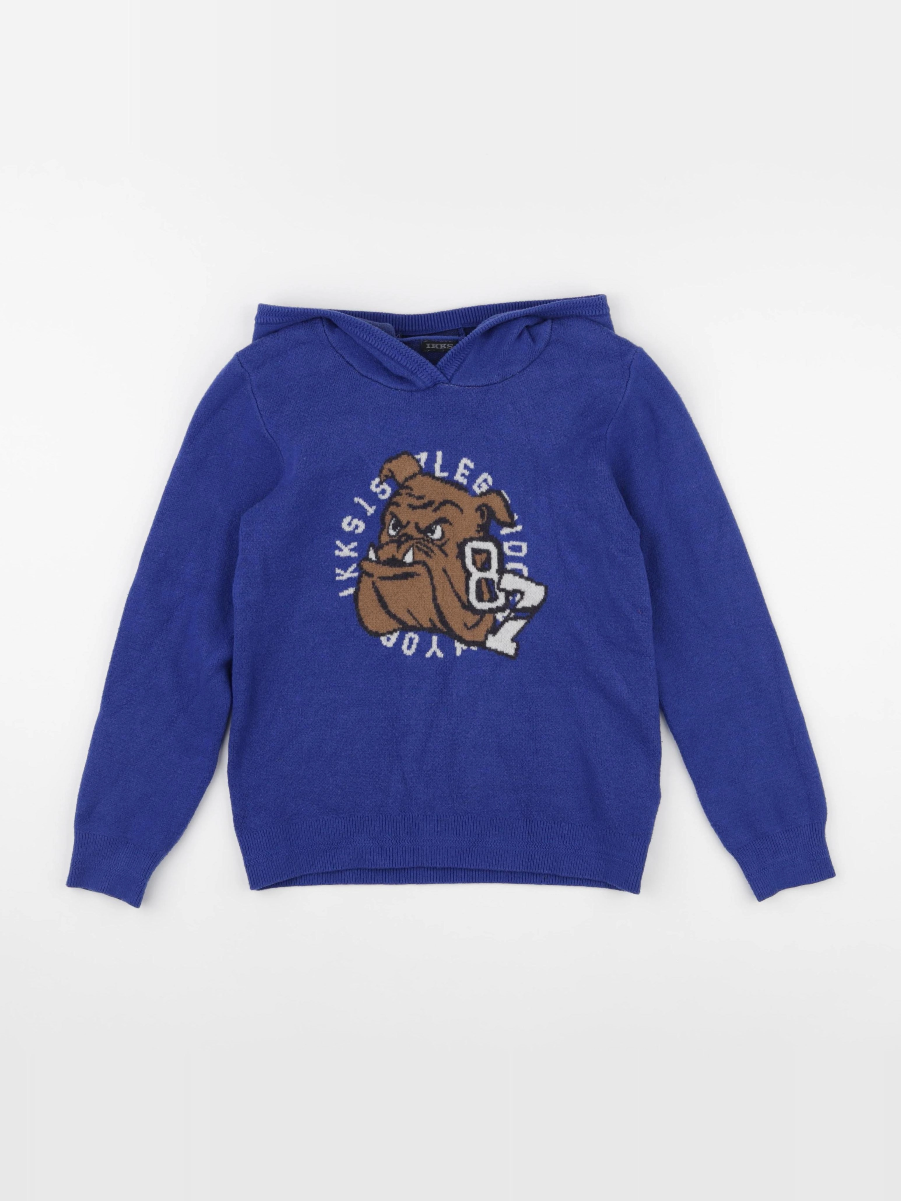 IKKS - pull bleu - 8 ans