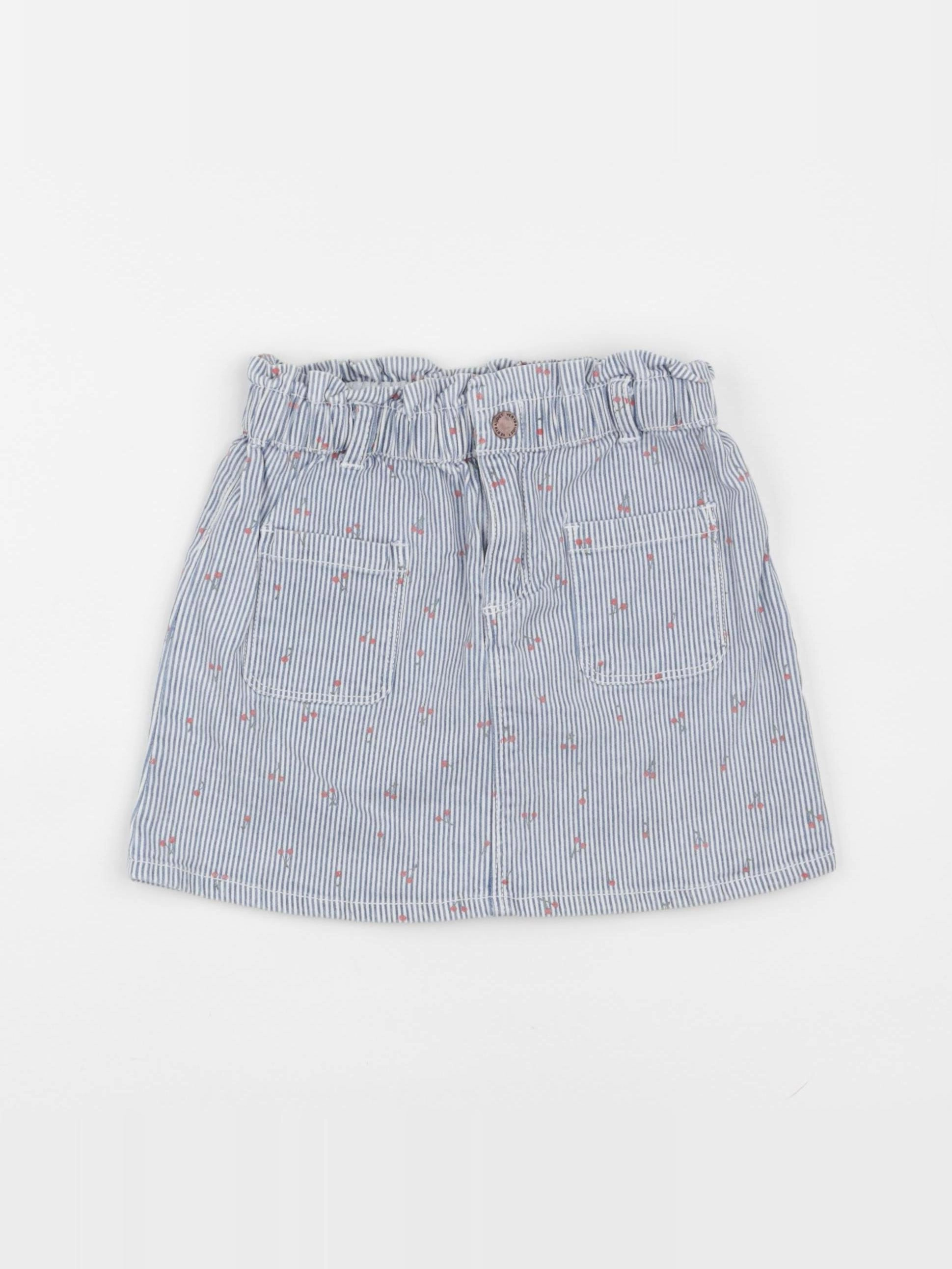 Vertbaudet - jupe bleu - 6 ans