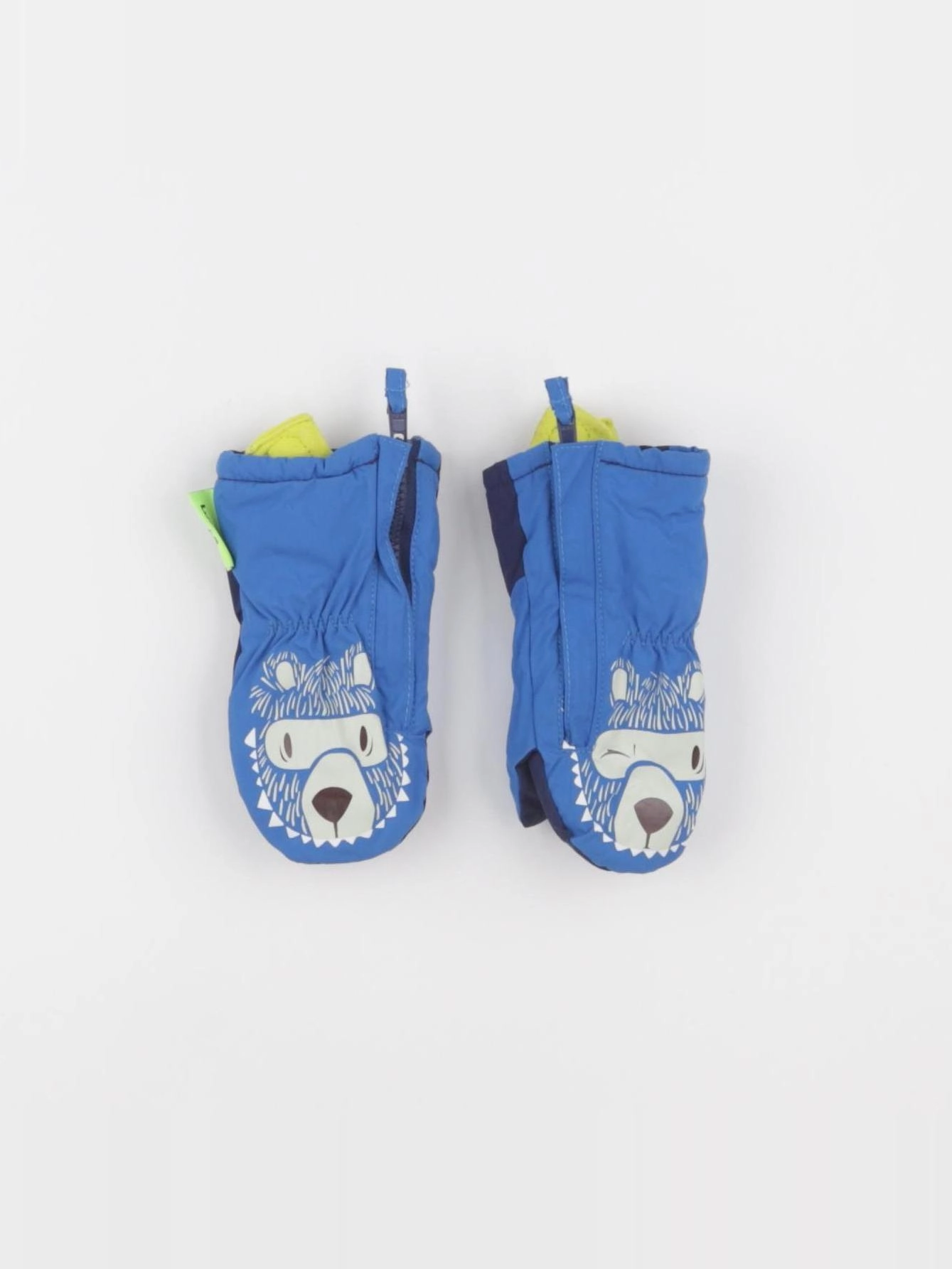 Decathlon ski - moufles de ski bleu - 12/24 mois