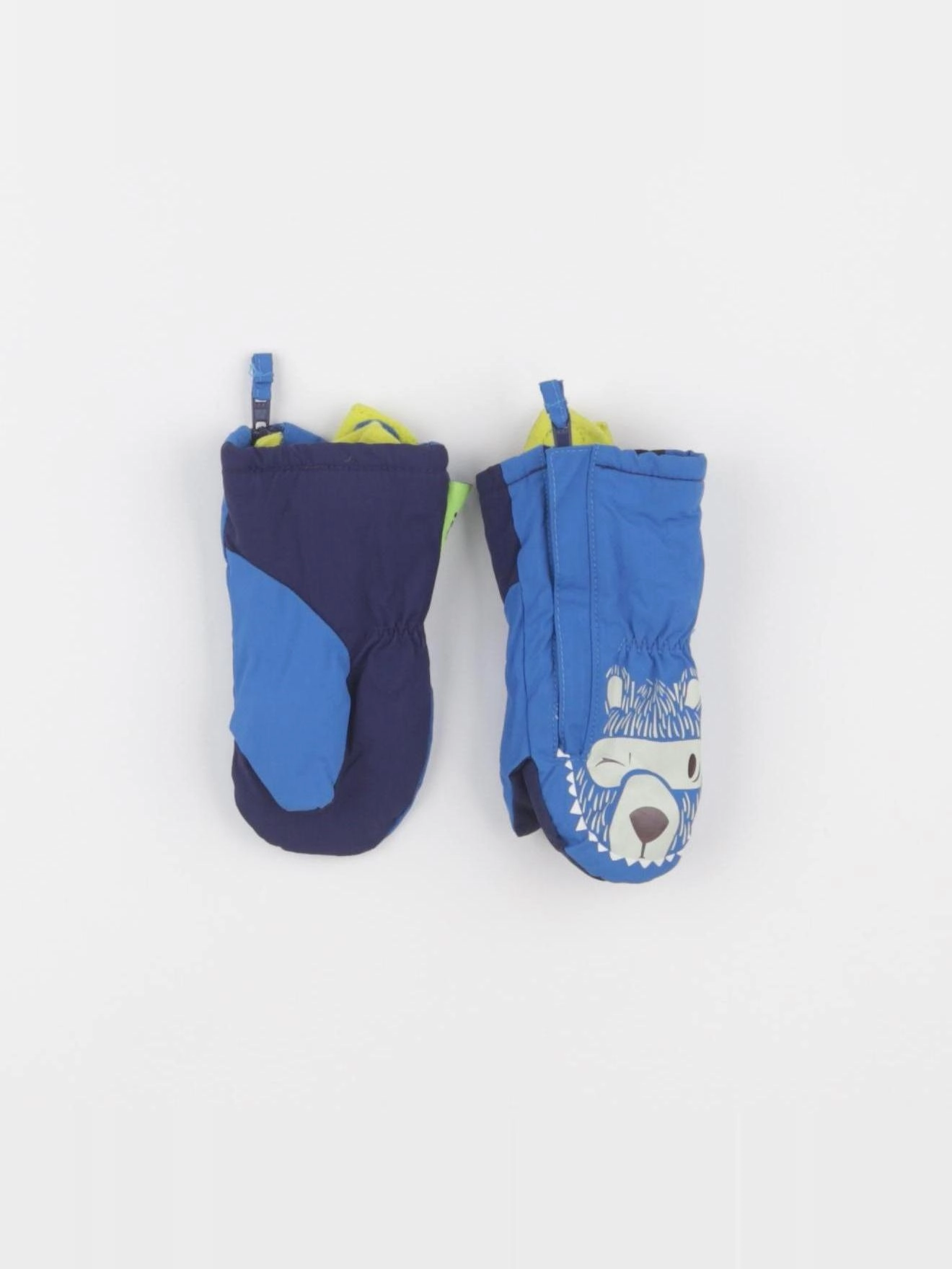Decathlon ski - moufles de ski bleu - 12/24 mois