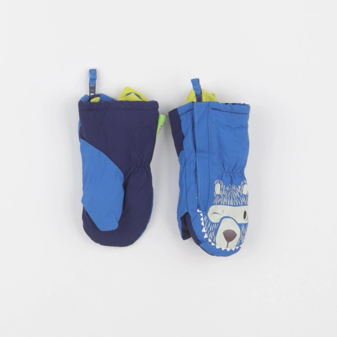 Decathlon ski - moufles de ski bleu - 12/24 mois