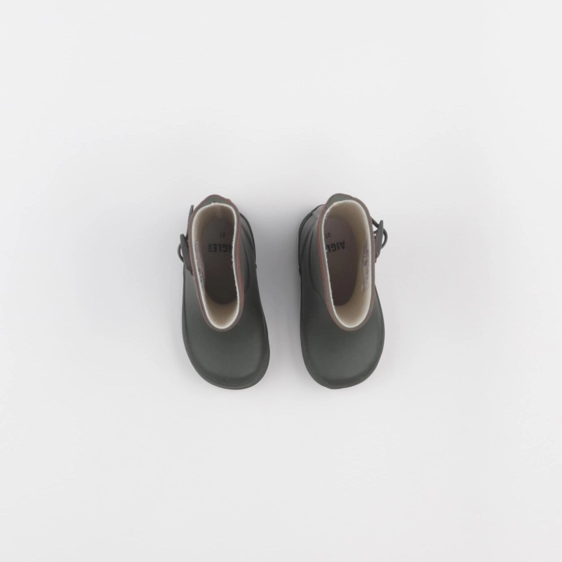Aigle - bottes vert - pointure 21