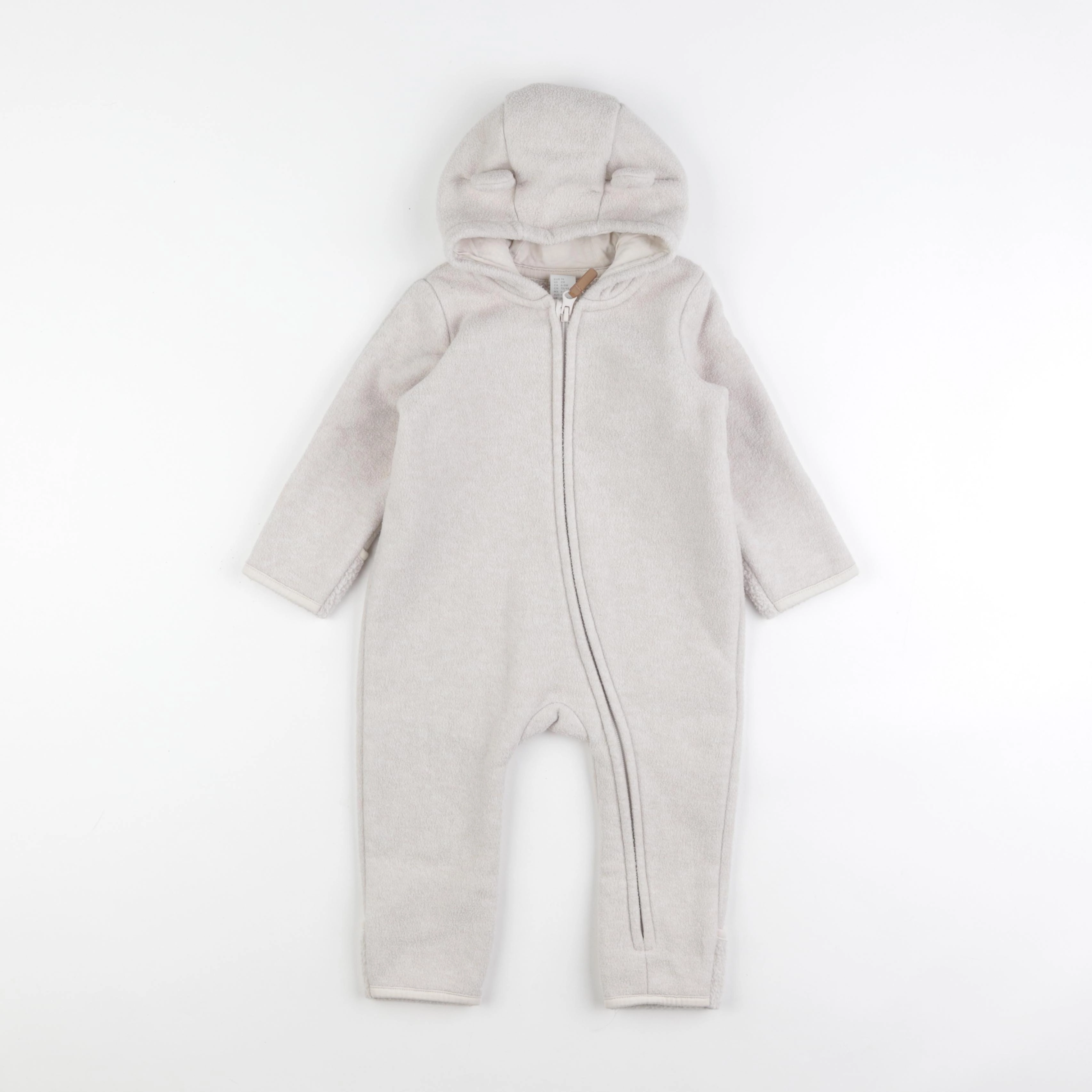 H&M - combinaison beige - 6/9 mois