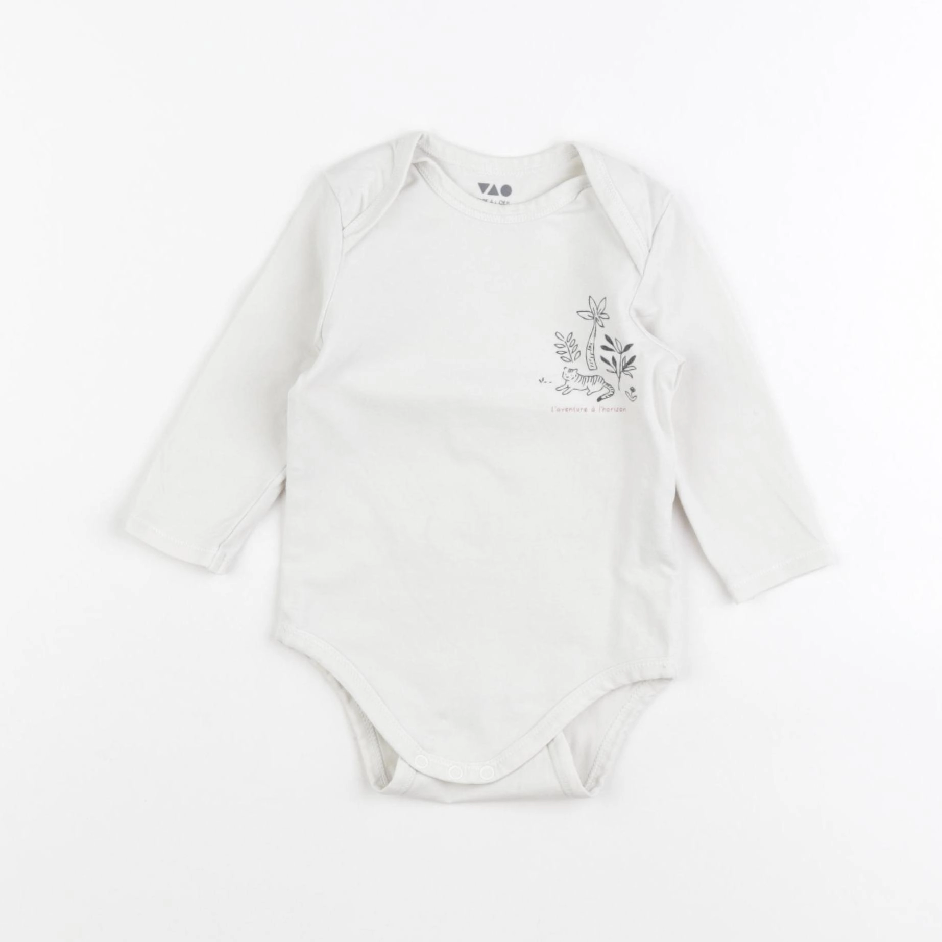 Tape à l'oeil - body beige - 12 mois