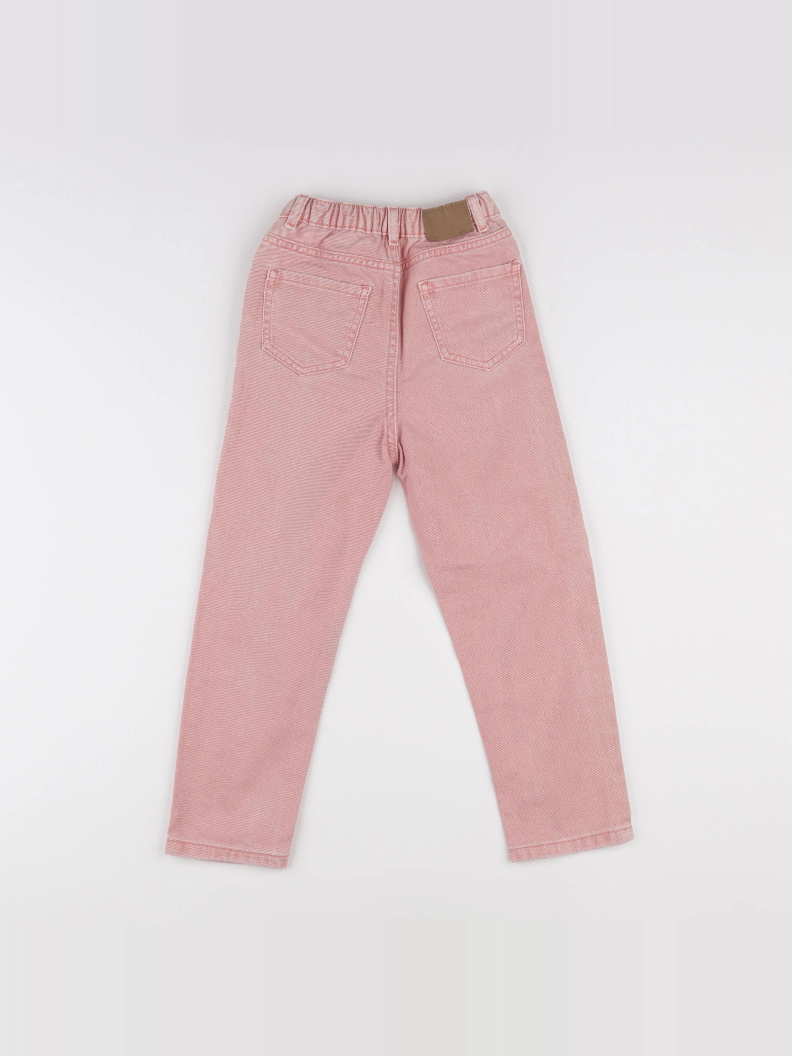 Vertbaudet - jean rose - 7 ans