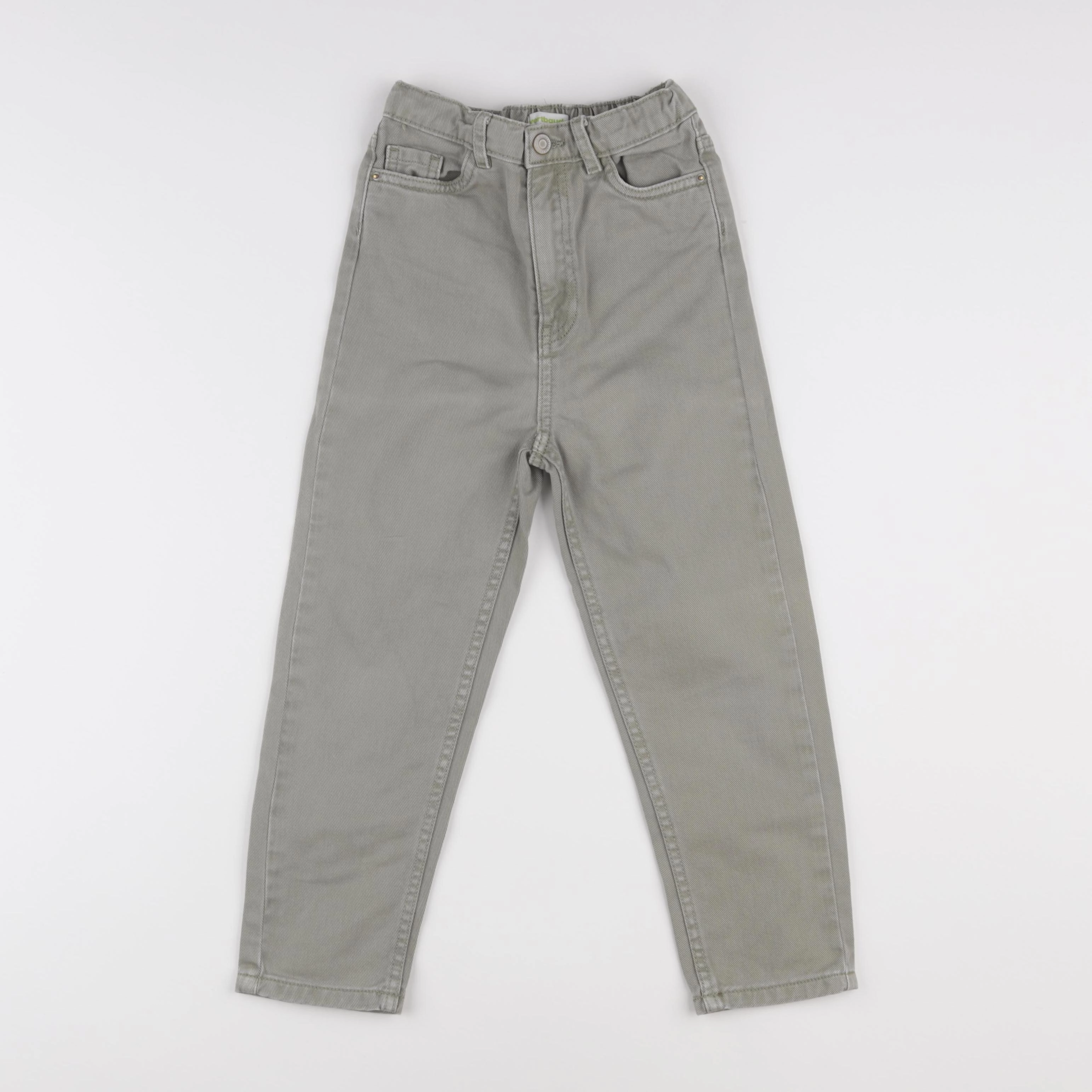 Vertbaudet - jean vert - 7 ans