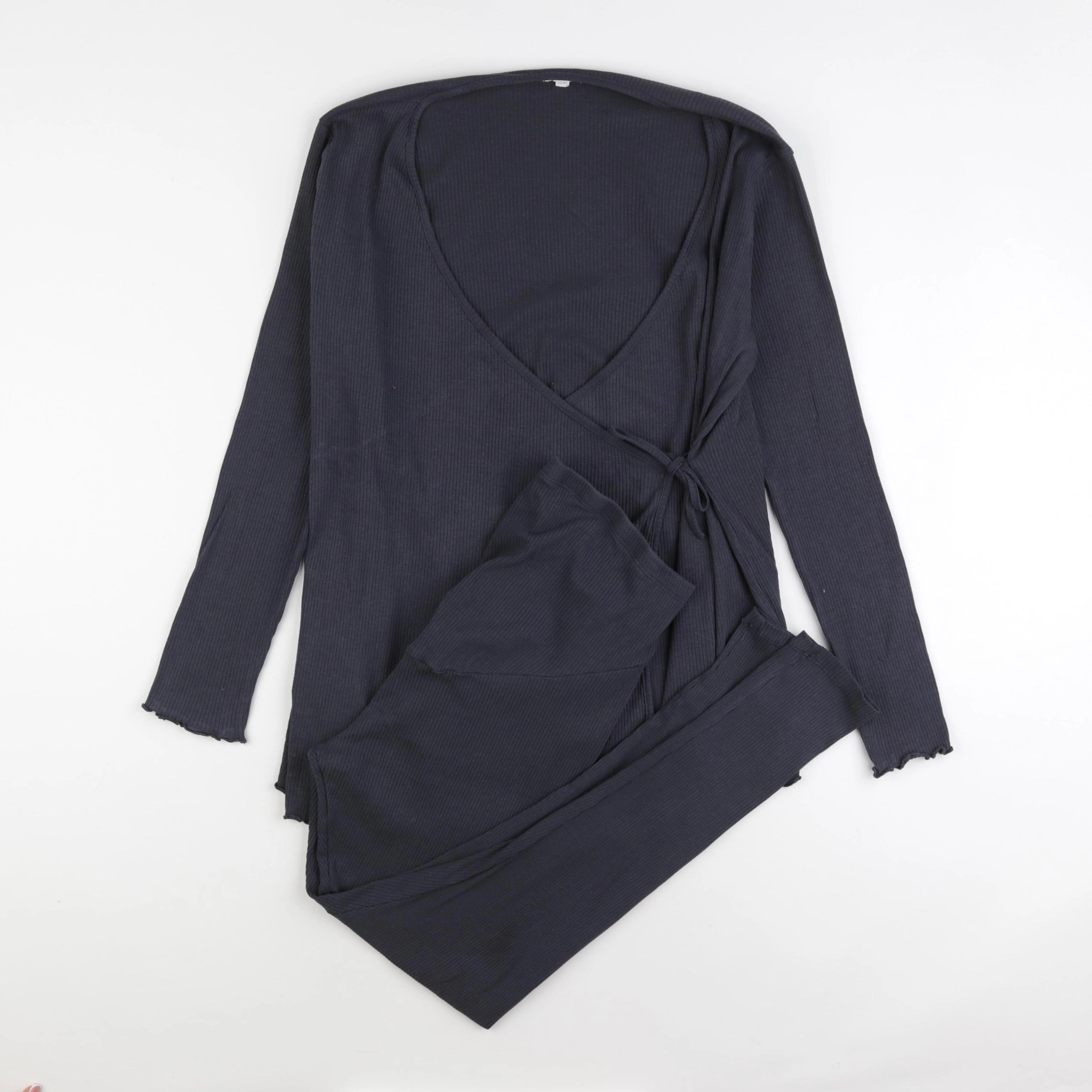 Vertbaudet - pyjama allaitement, grossesse coton bleu - 42 à 44