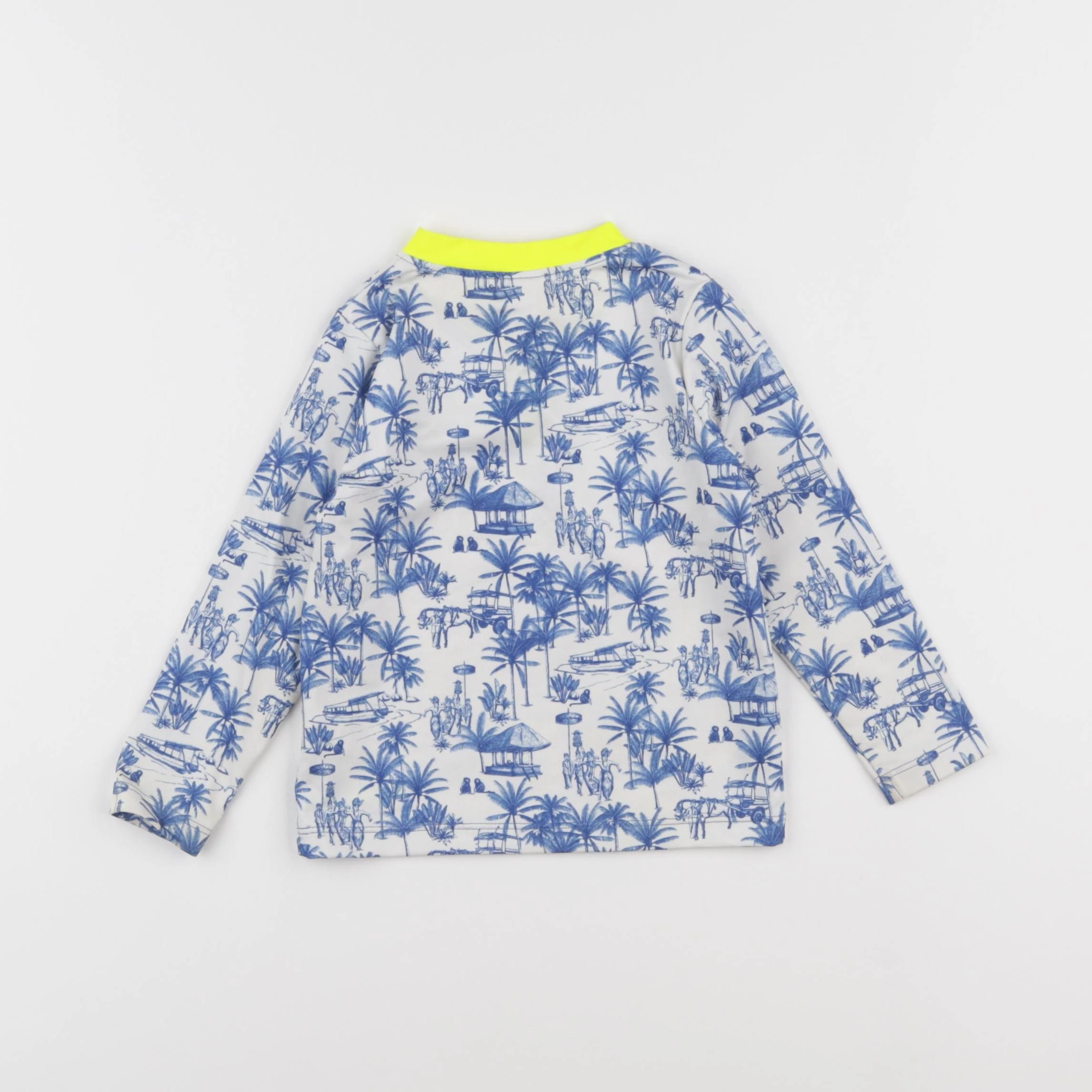 Gili's - tee-shirt de bain bleu, blanc - 1 an