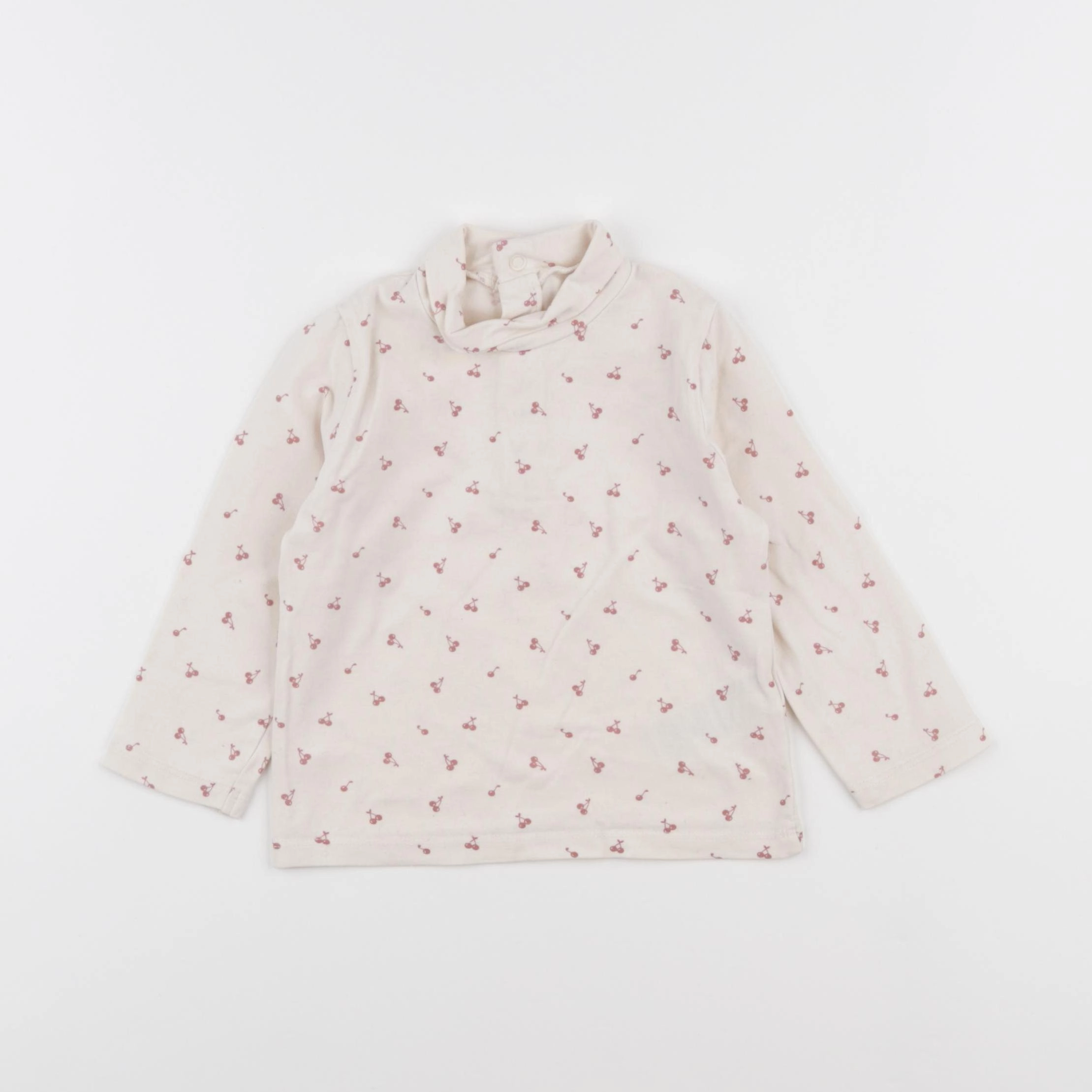 Vertbaudet - sous-pull beige - 12 mois