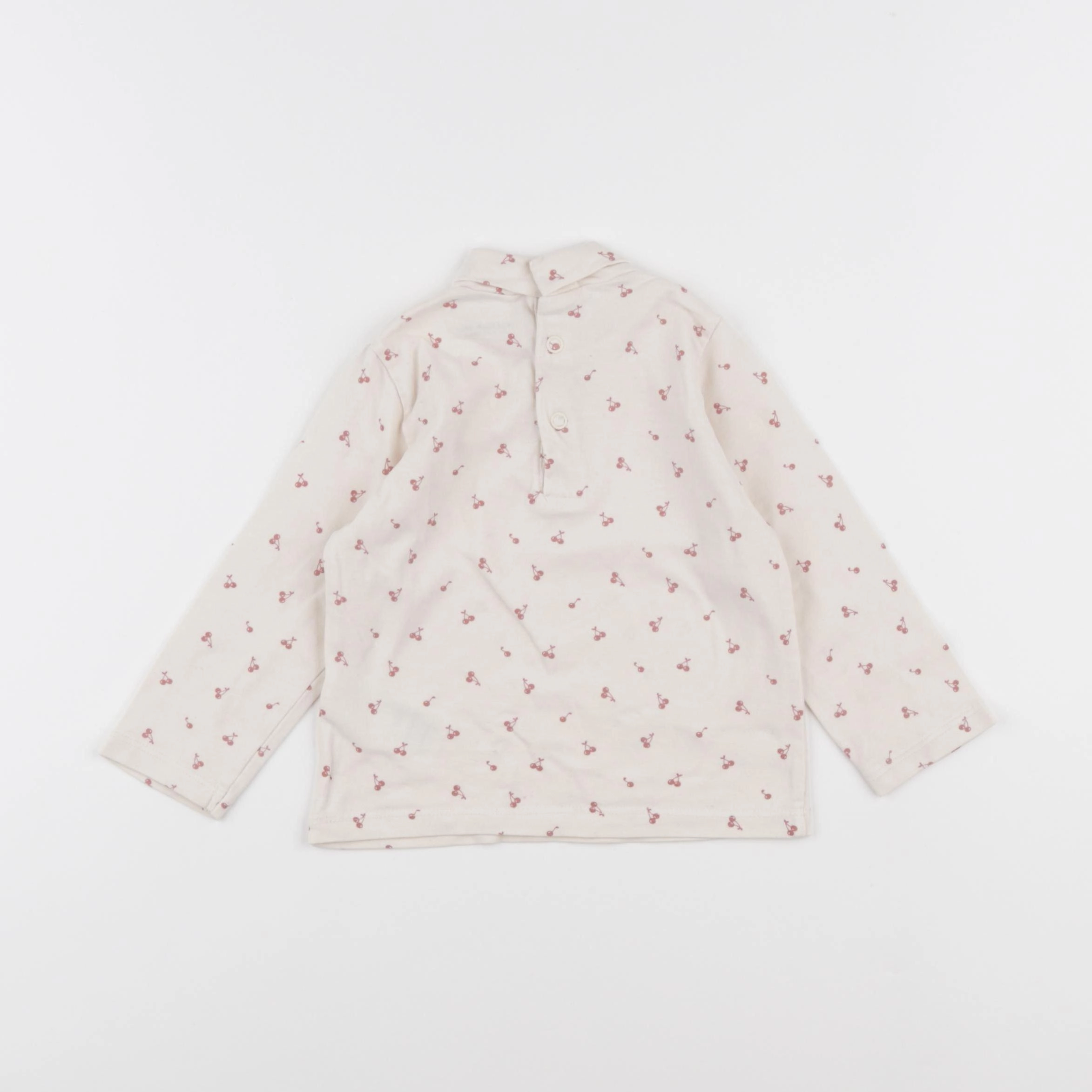 Vertbaudet - sous-pull beige - 12 mois